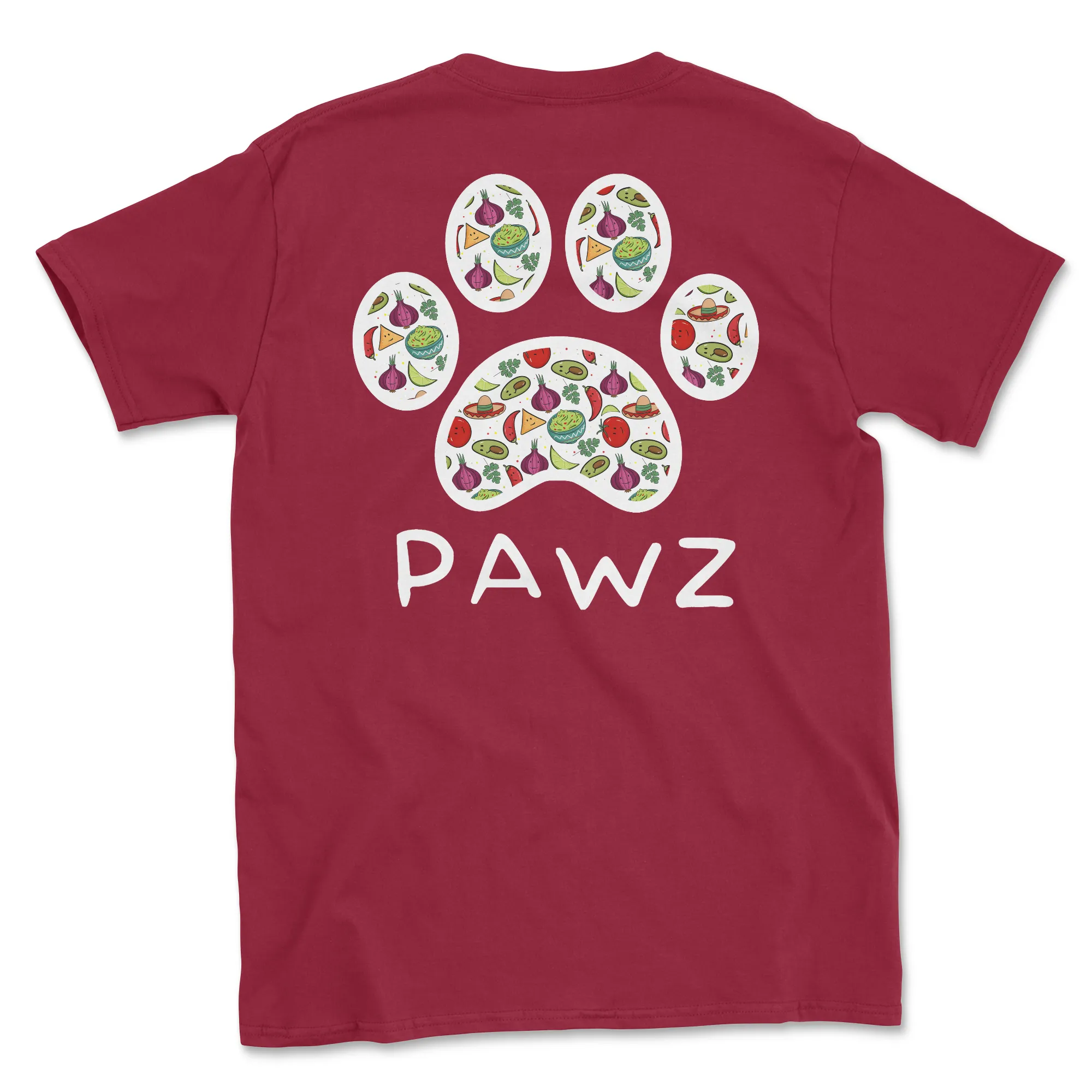Chips & Salsa Pawz (Adult Short Sleeve T-Shirt) sold by PAWZ