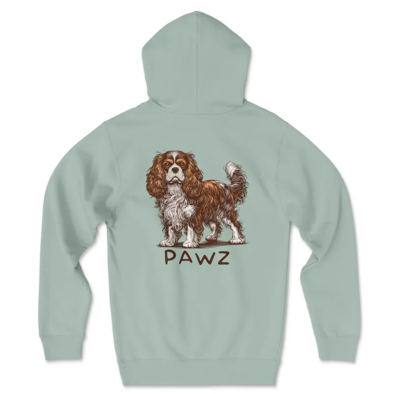 King Charles Cavalier - Sage (Adult Hoodie) sold by PAWZ