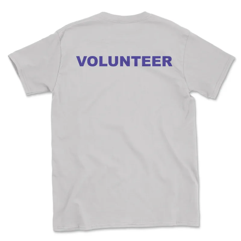 Volunteer Shirt - Ice Grey (Cold Nose Warm Heart) (Adult Short Sleeve T-Shirt) made by PAWZ