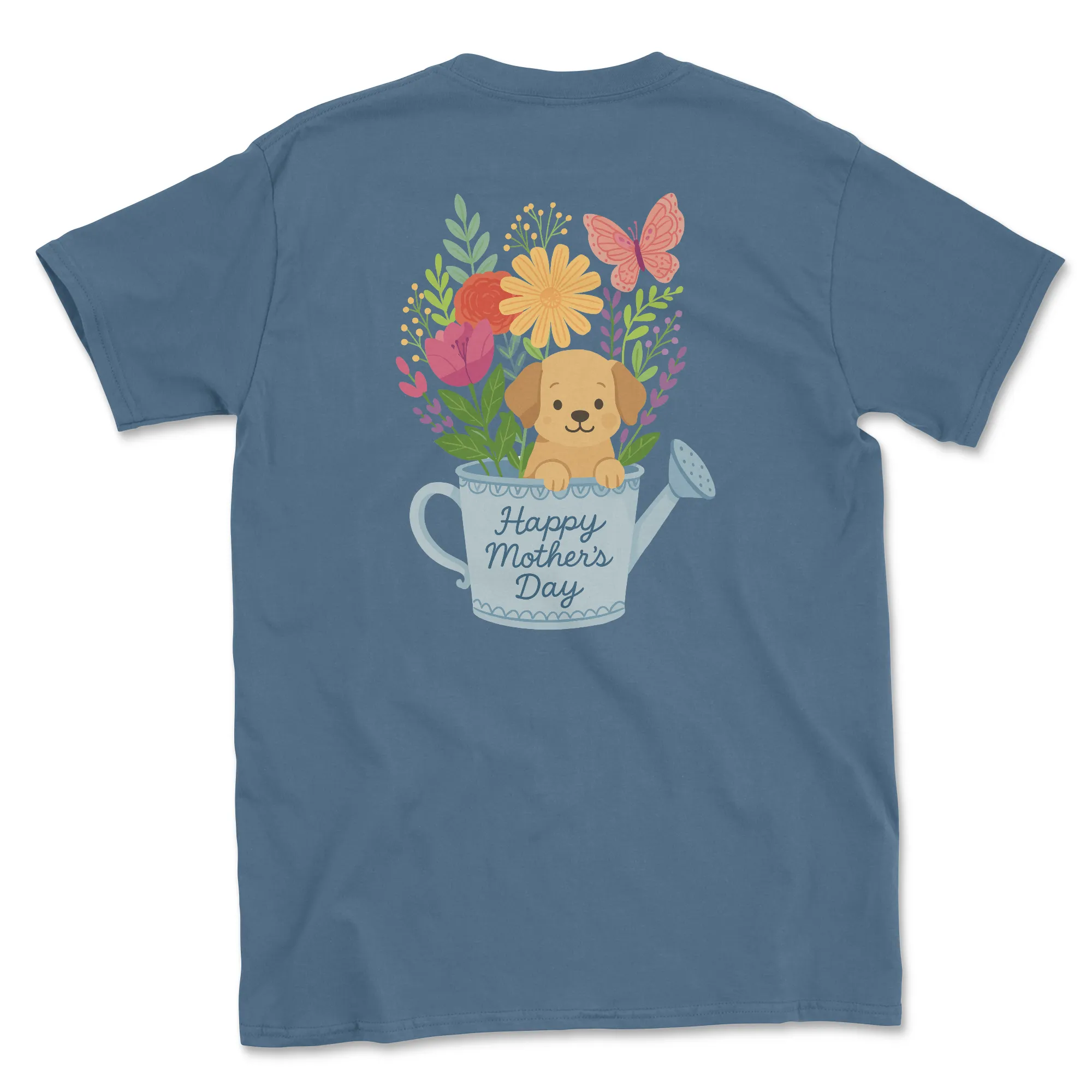 Doggy Watering Can (Adult Short Sleeve T-Shirt) sold by PAWZ