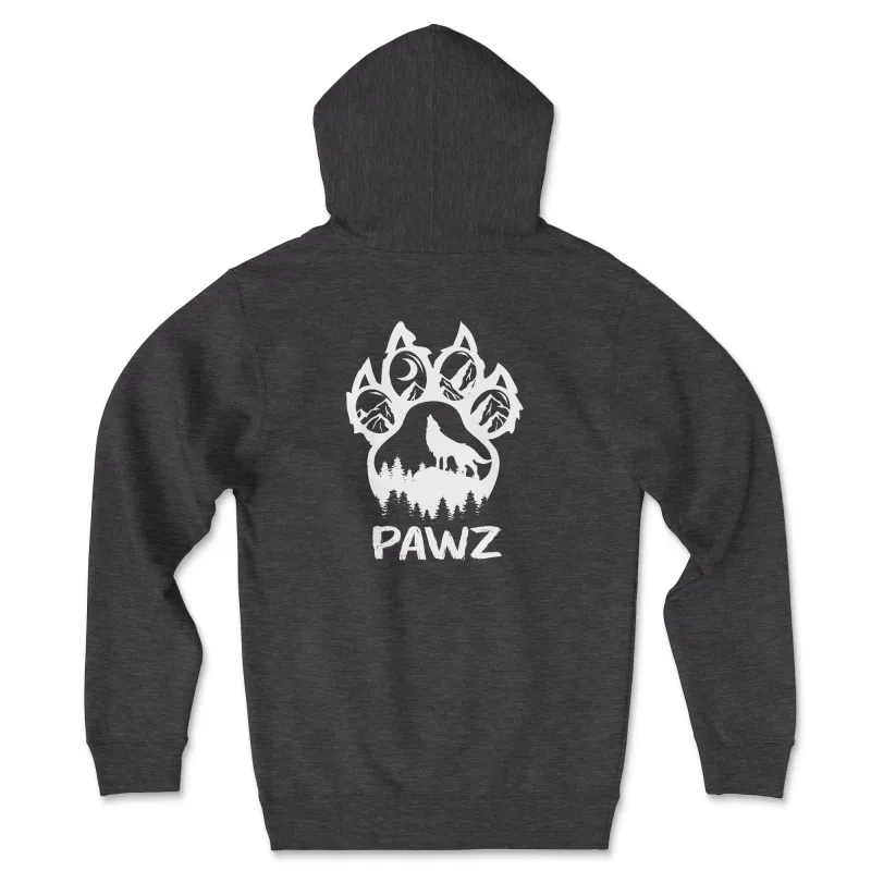 Wolf Paw (Adult Hoodie) sold by PAWZ