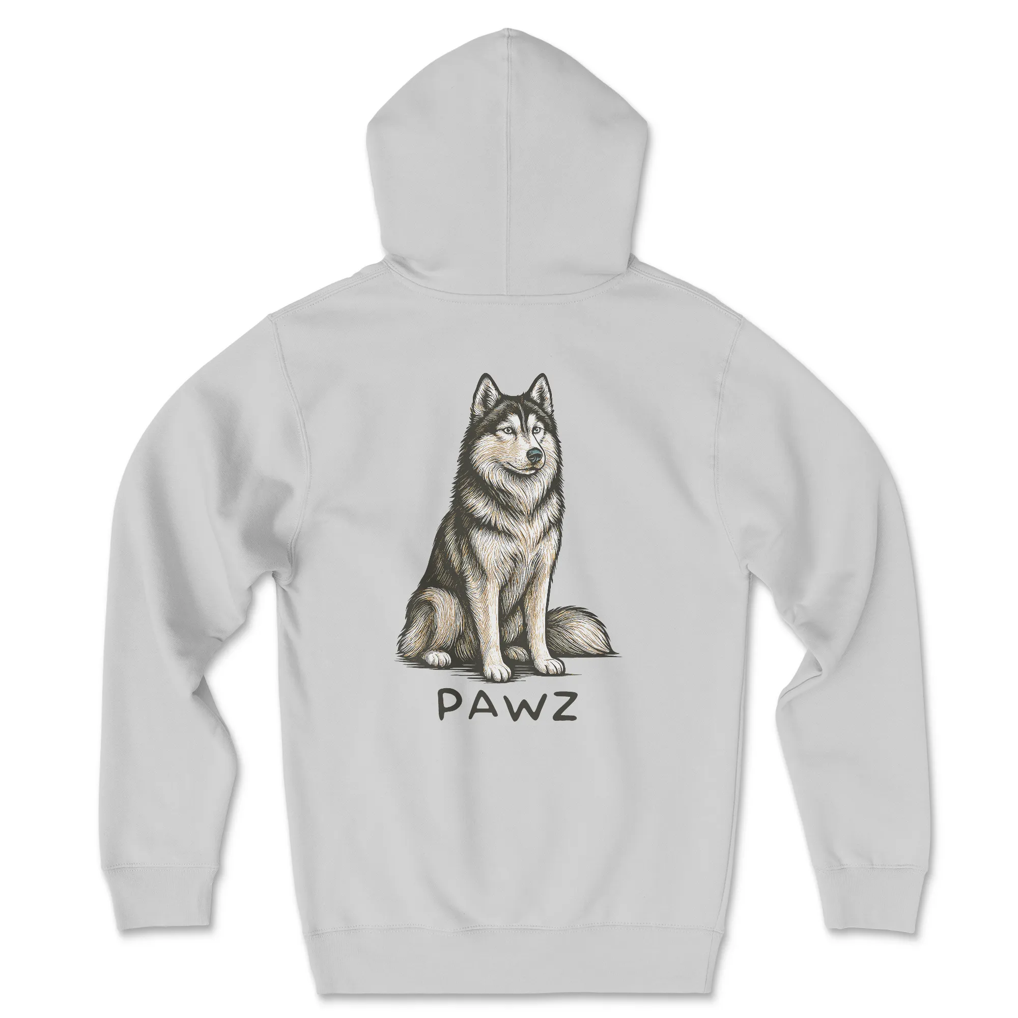 Husky (Adult Hoodie) sold by PAWZ