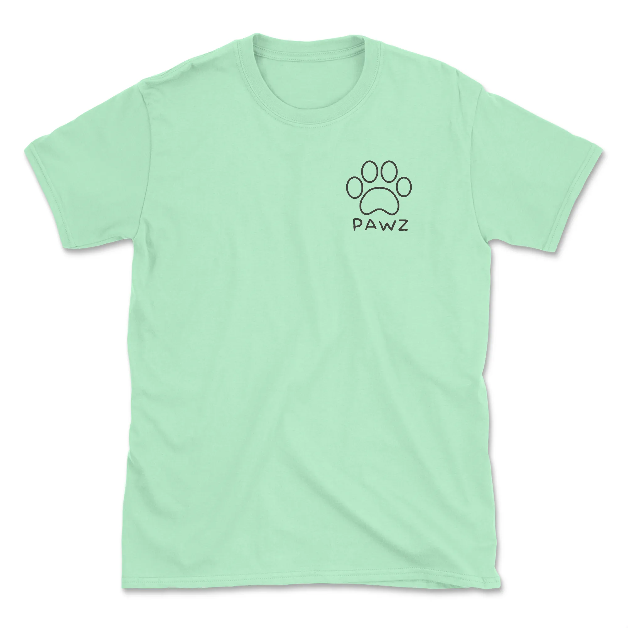 Peace, Earth, Pawz (Adult Short Sleeve T-Shirt) sold by PAWZ product image thumbnail 2