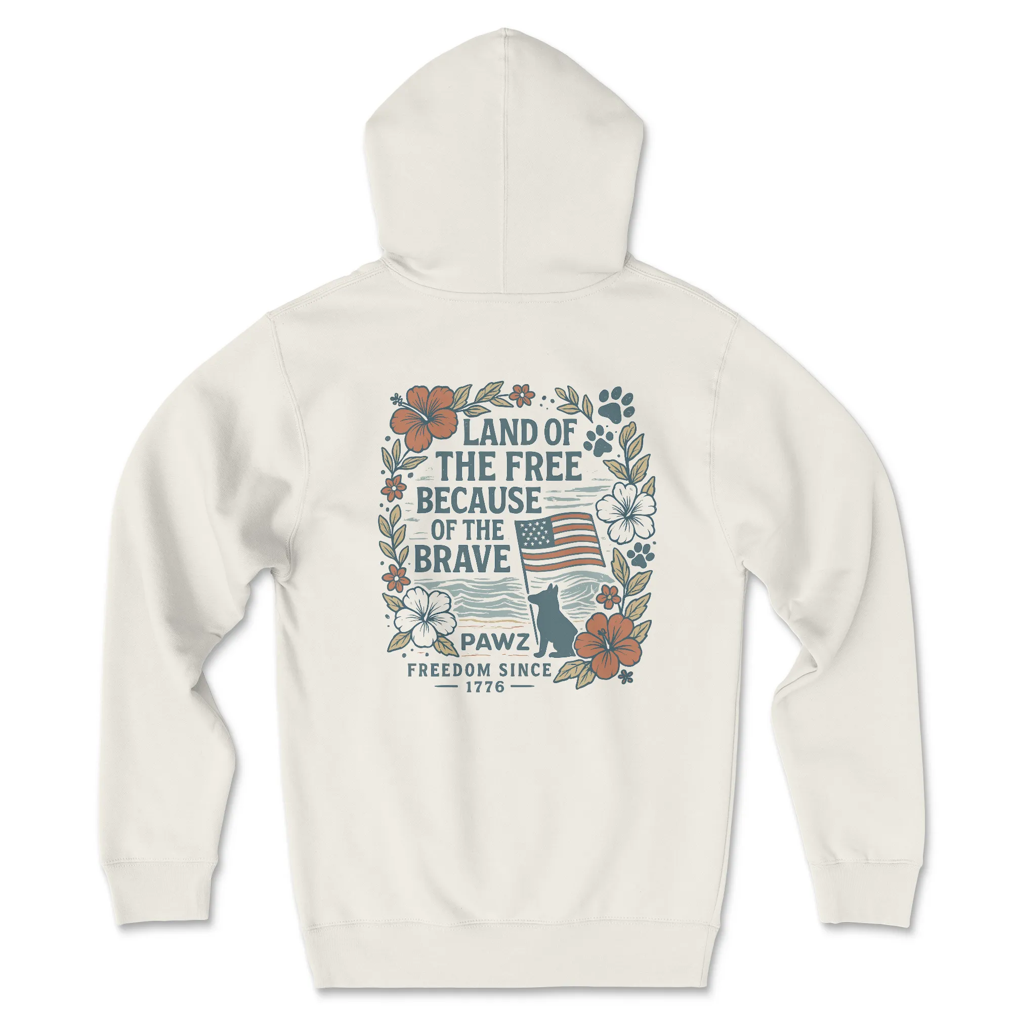 Land Of The Free (Adult Hoodie) sold by PAWZ