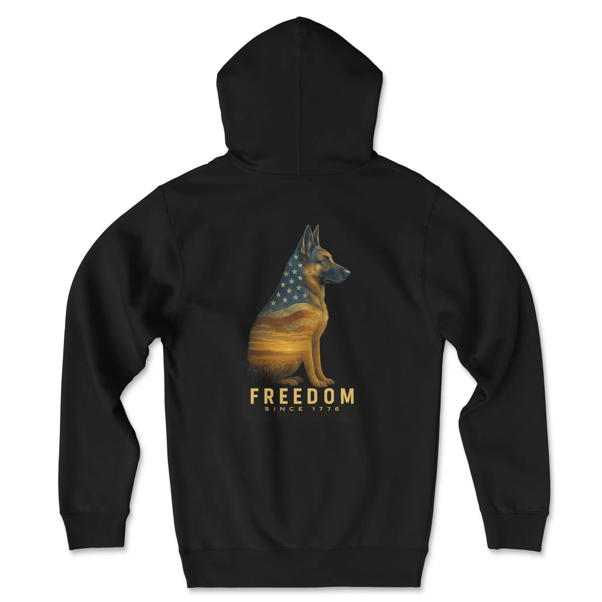 Freedom Shepherd (Adult Hoodie) sold by PAWZ