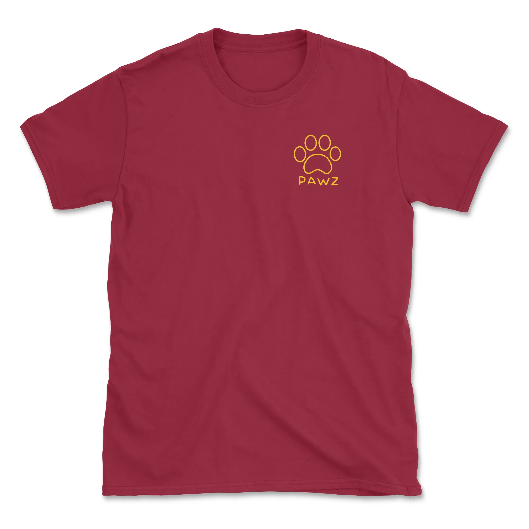 New Mexico Flag Paw (Adult Short Sleeve T-Shirt) sold by PAWZ product image thumbnail 2