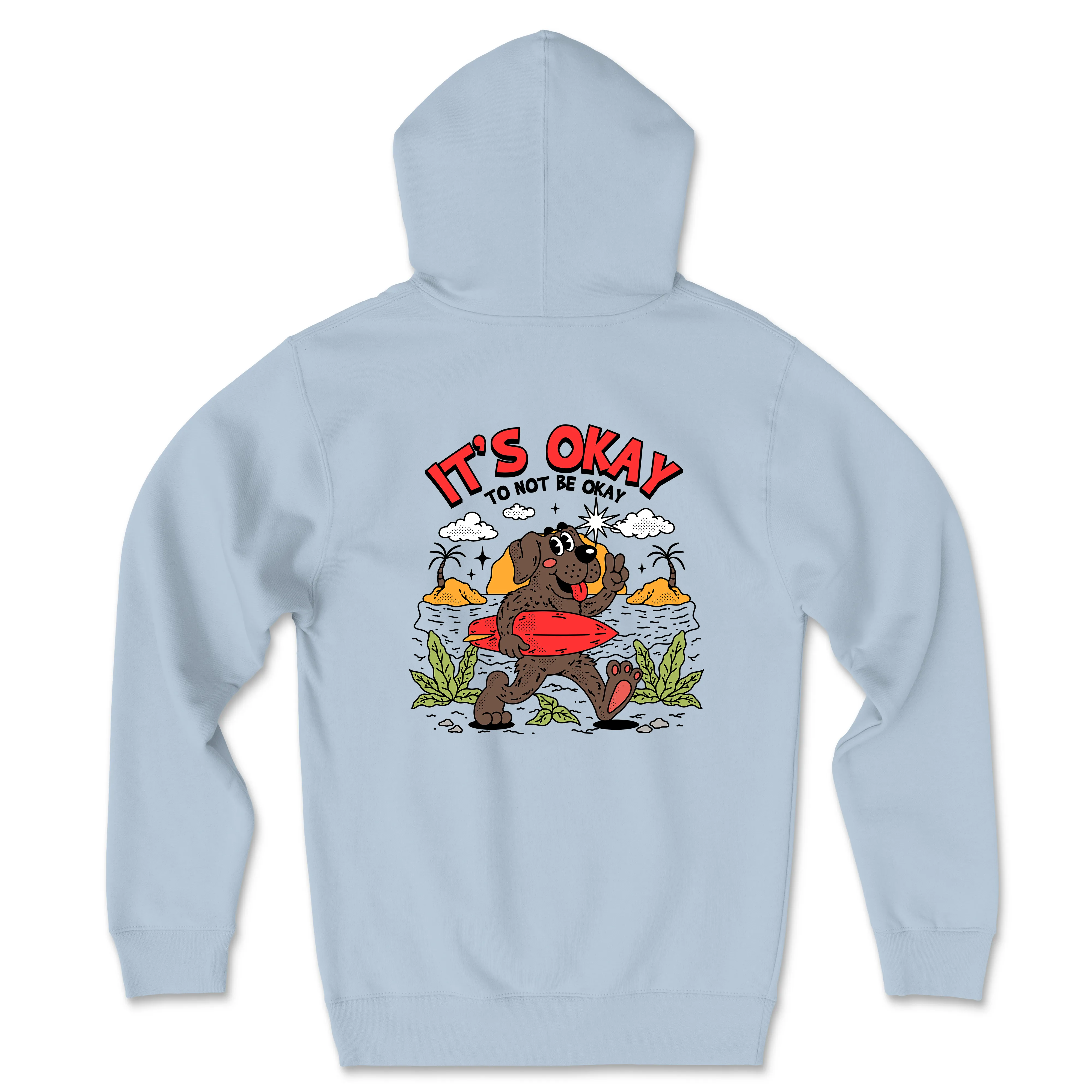 It's Okay To Not Be Okay (Adult Hoodie) sold by PAWZ