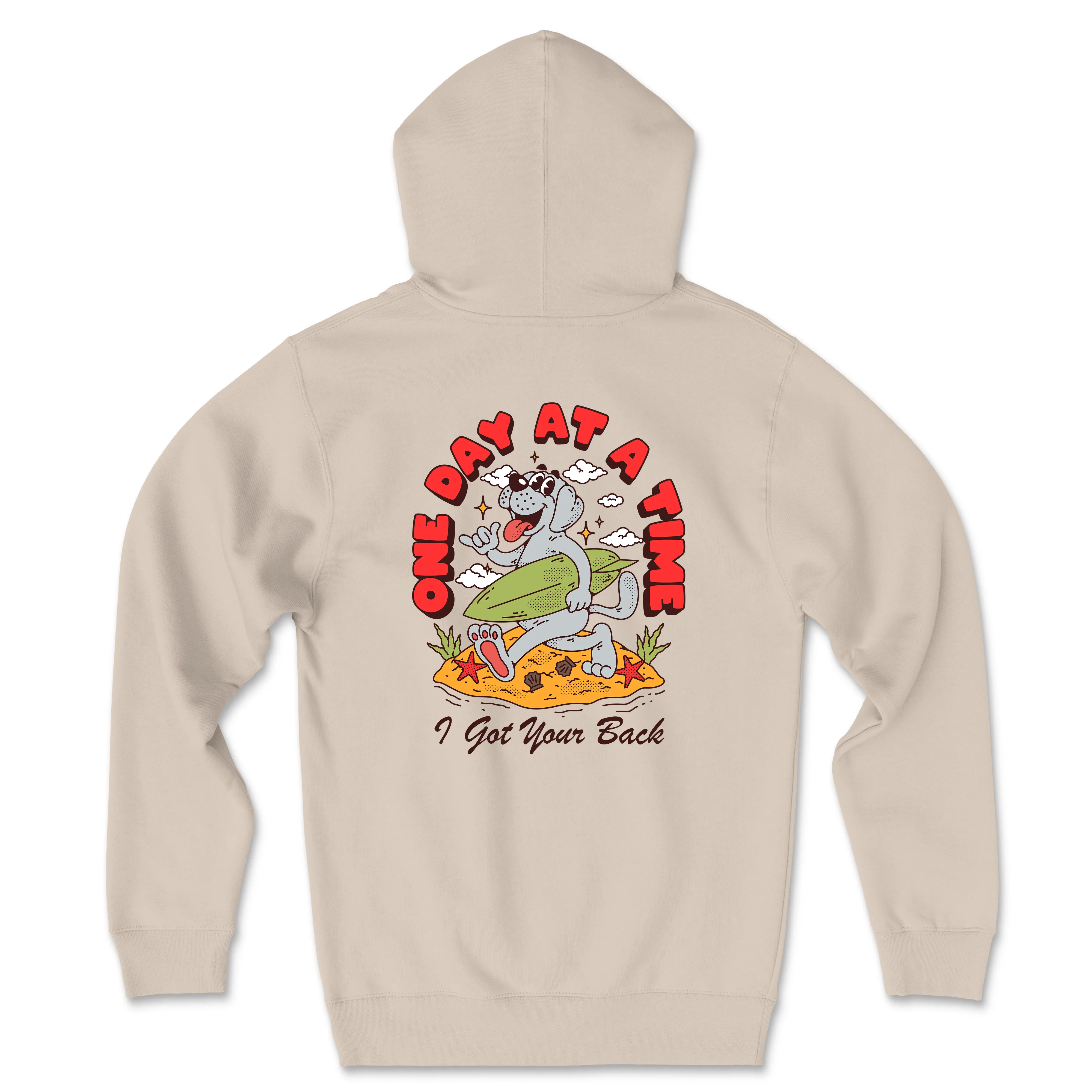 One Day At A Time (Adult Hoodie) sold by PAWZ