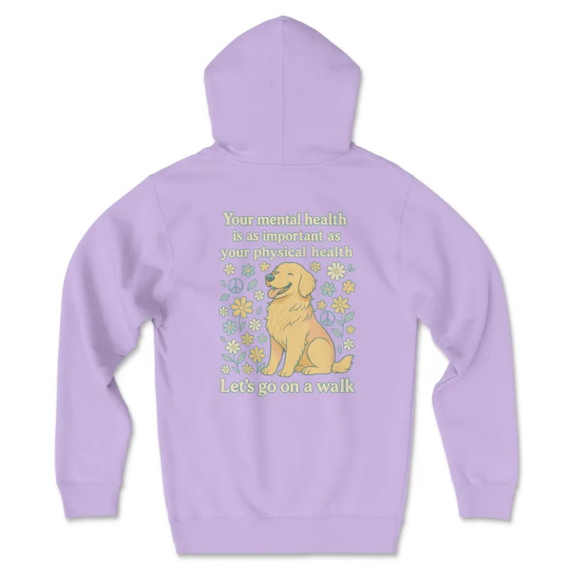 Mental Health Walk (Adult Hoodie) sold by PAWZ