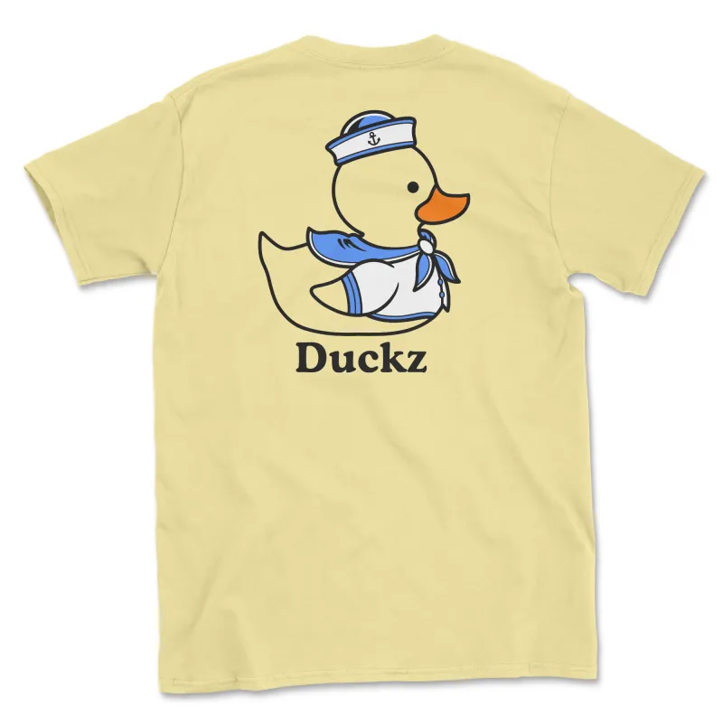 Ducky Deckhand (Adult Short Sleeve T-Shirt) sold by PAWZ