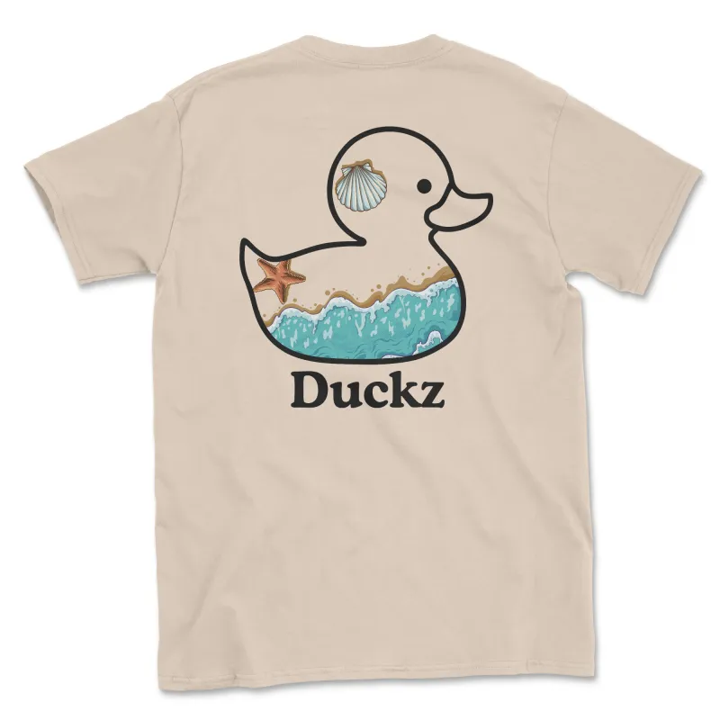 Wave Waddle (Adult Short Sleeve T-Shirt) sold by PAWZ
