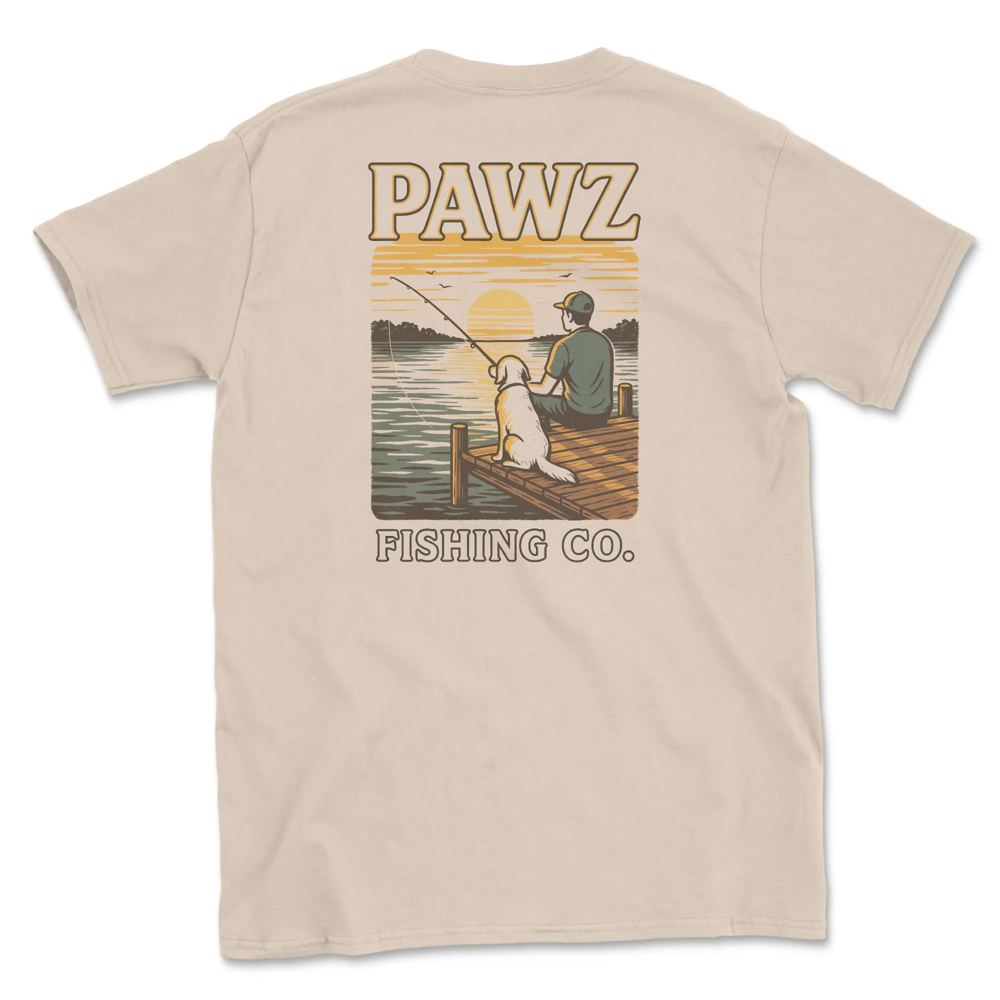 Dock Buddies (Adult Short Sleeve T-Shirt) sold by PAWZ