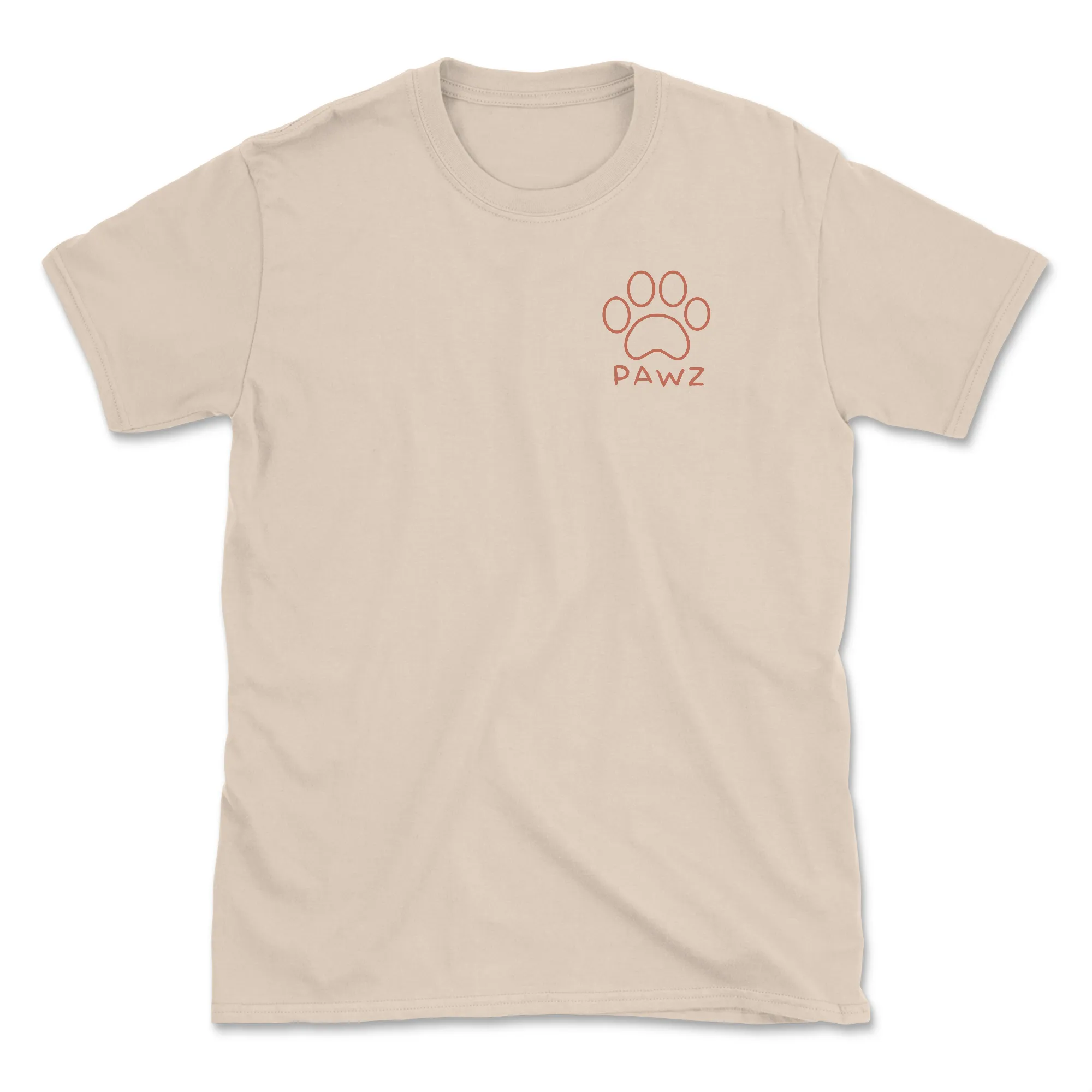 Coastal Canine - orange (Adult Short Sleeve T-Shirt) sold by PAWZ product image thumbnail 2