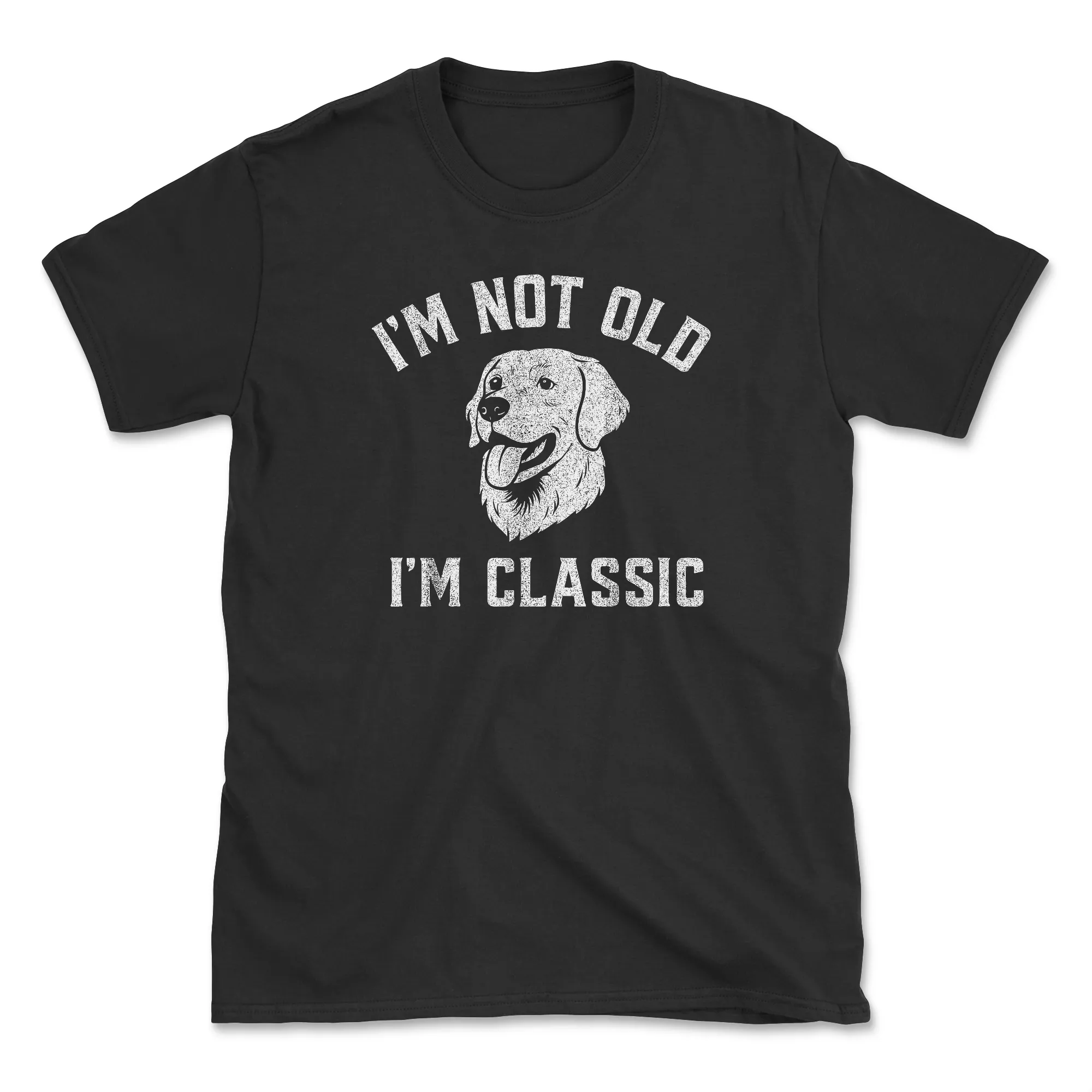 I'm Classic (Front Print) (Adult Short Sleeve T-Shirt) sold by PAWZ
