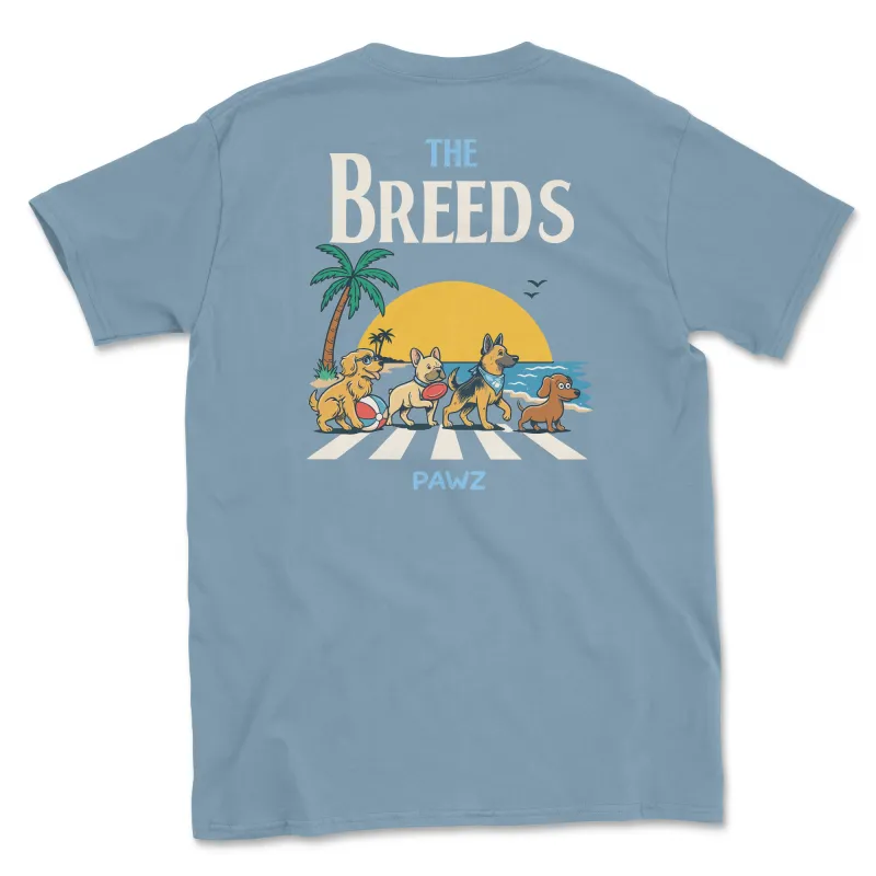 The Breeds (Adult Short Sleeve T-Shirt) sold by PAWZ