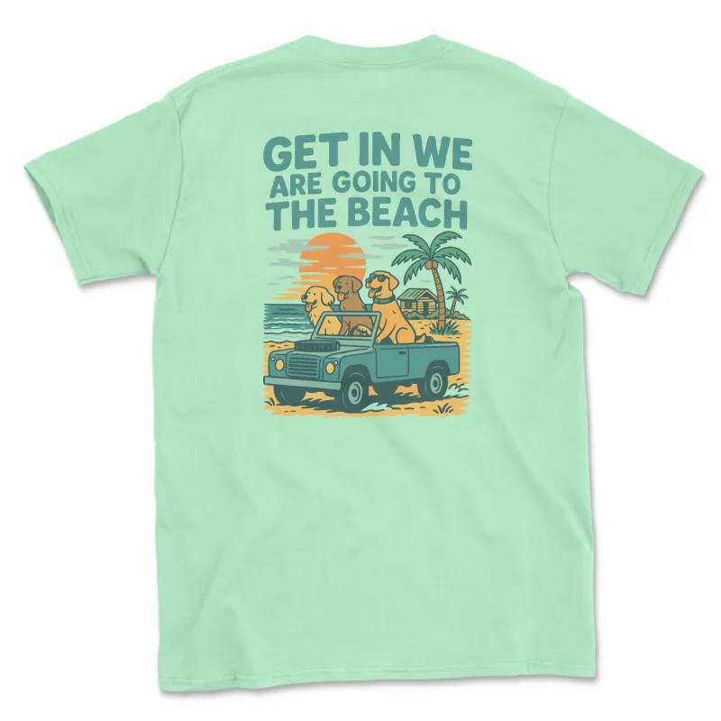 Going To The Beach (Adult Short Sleeve T-Shirt) sold by PAWZ