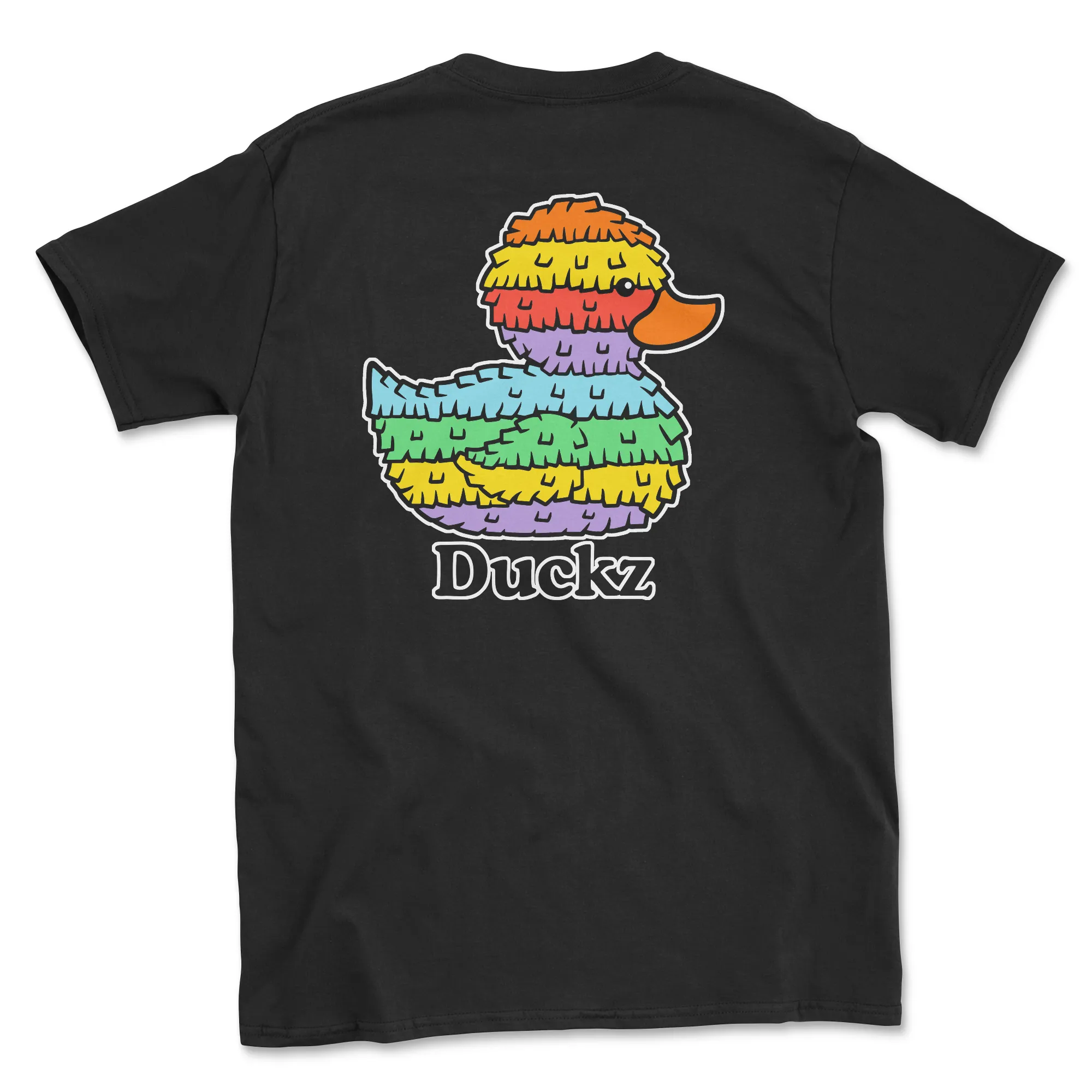 Piñata Puff - Black (Adult Short Sleeve T-Shirt) sold by PAWZ