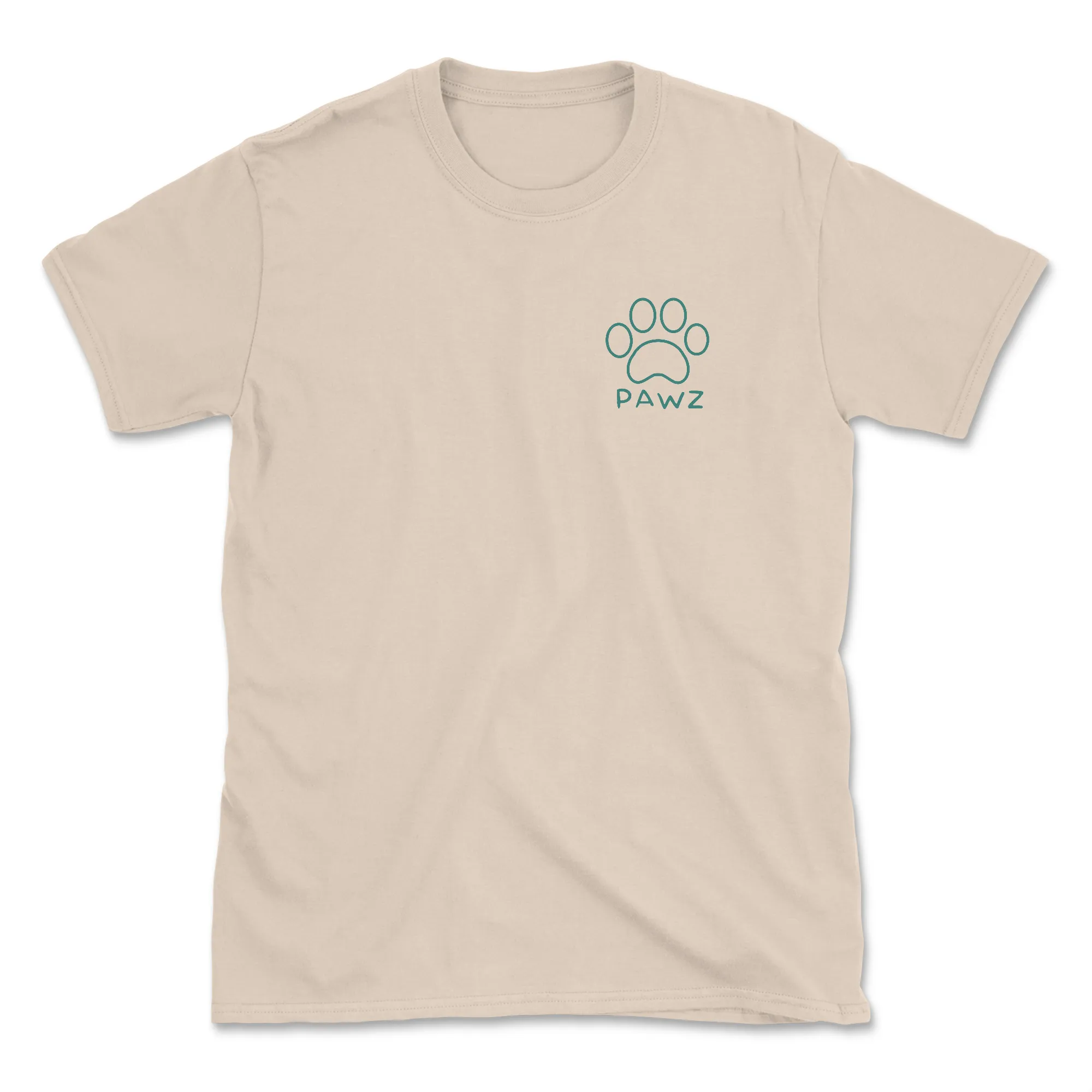 Pawz To The Nose (Adult Short Sleeve T-Shirt) sold by PAWZ product image thumbnail 2