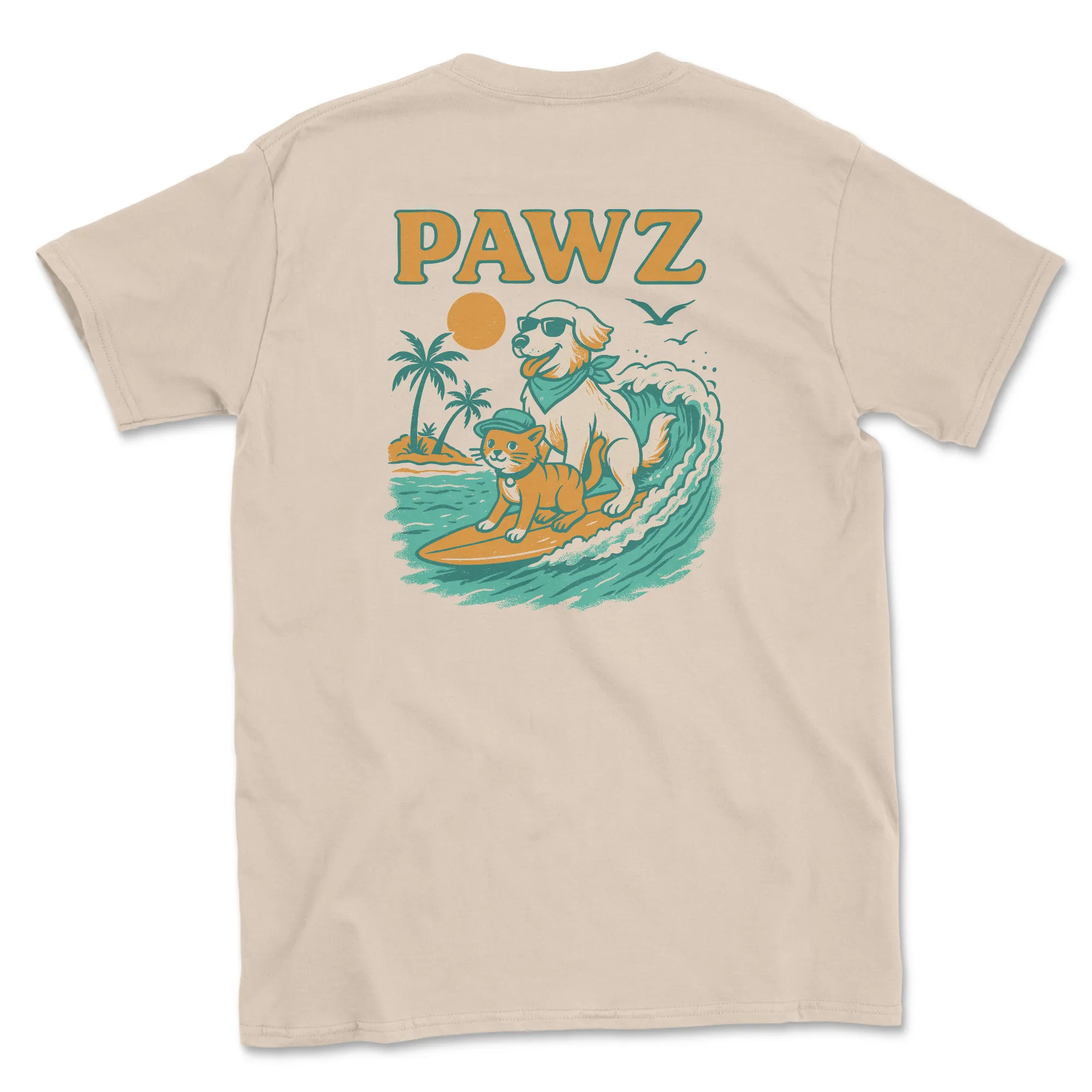 Pawz To The Nose (Adult Short Sleeve T-Shirt) sold by PAWZ