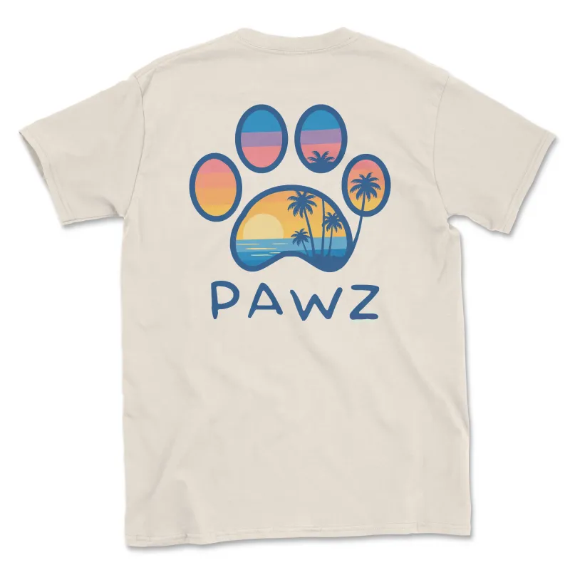 Scenic Sunset (Adult Short Sleeve T-Shirt) sold by PAWZ