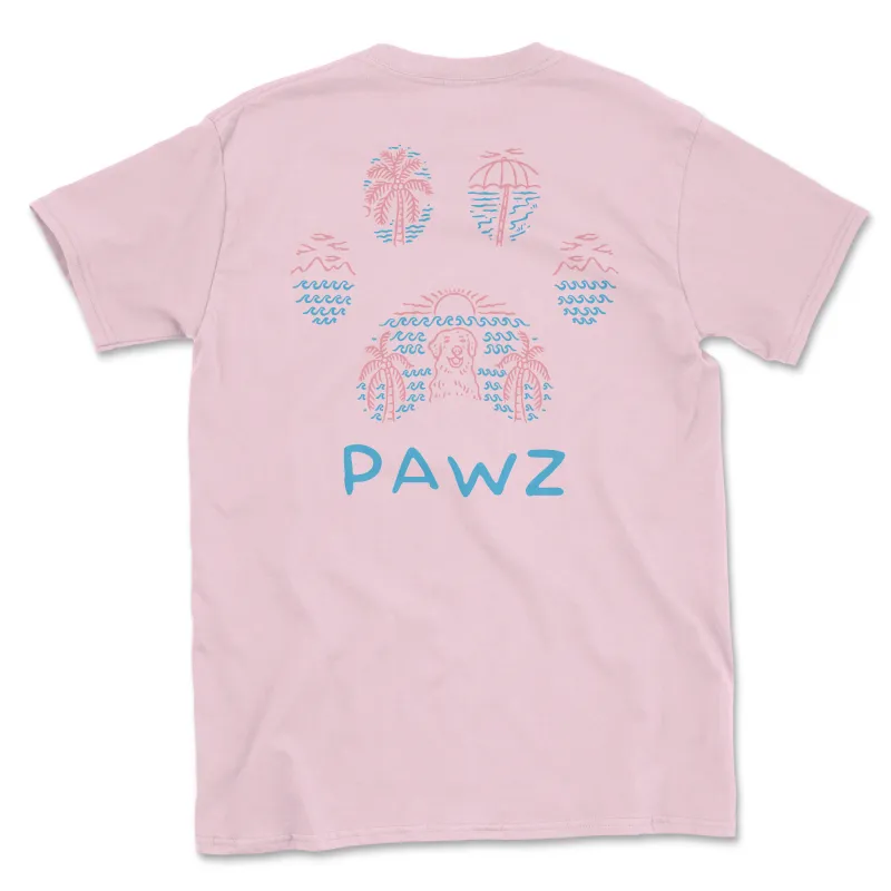 Wonderful Waves (Adult Short Sleeve T-Shirt) sold by PAWZ