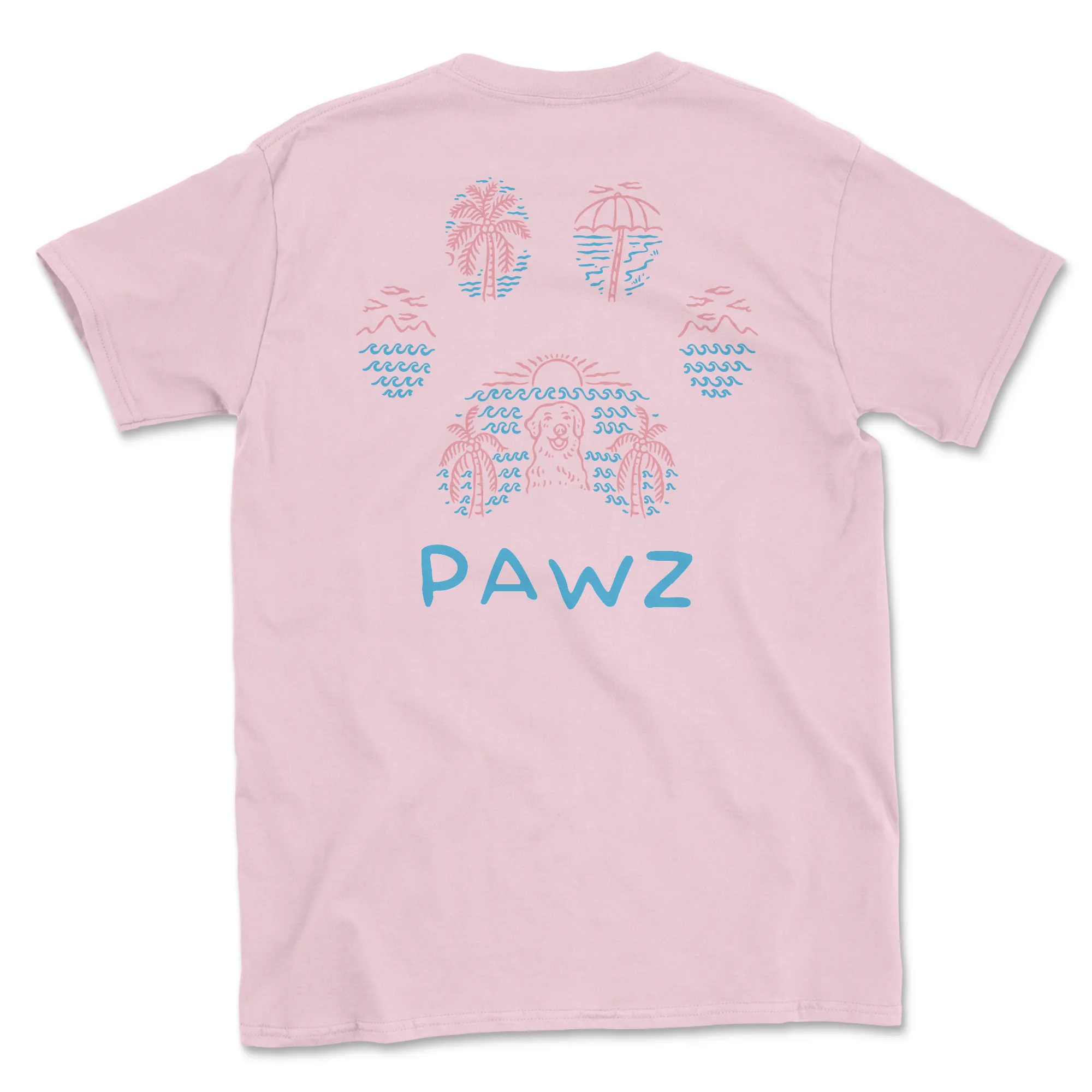 Wonderful Waves (Adult Short Sleeve T-Shirt) sold by PAWZ