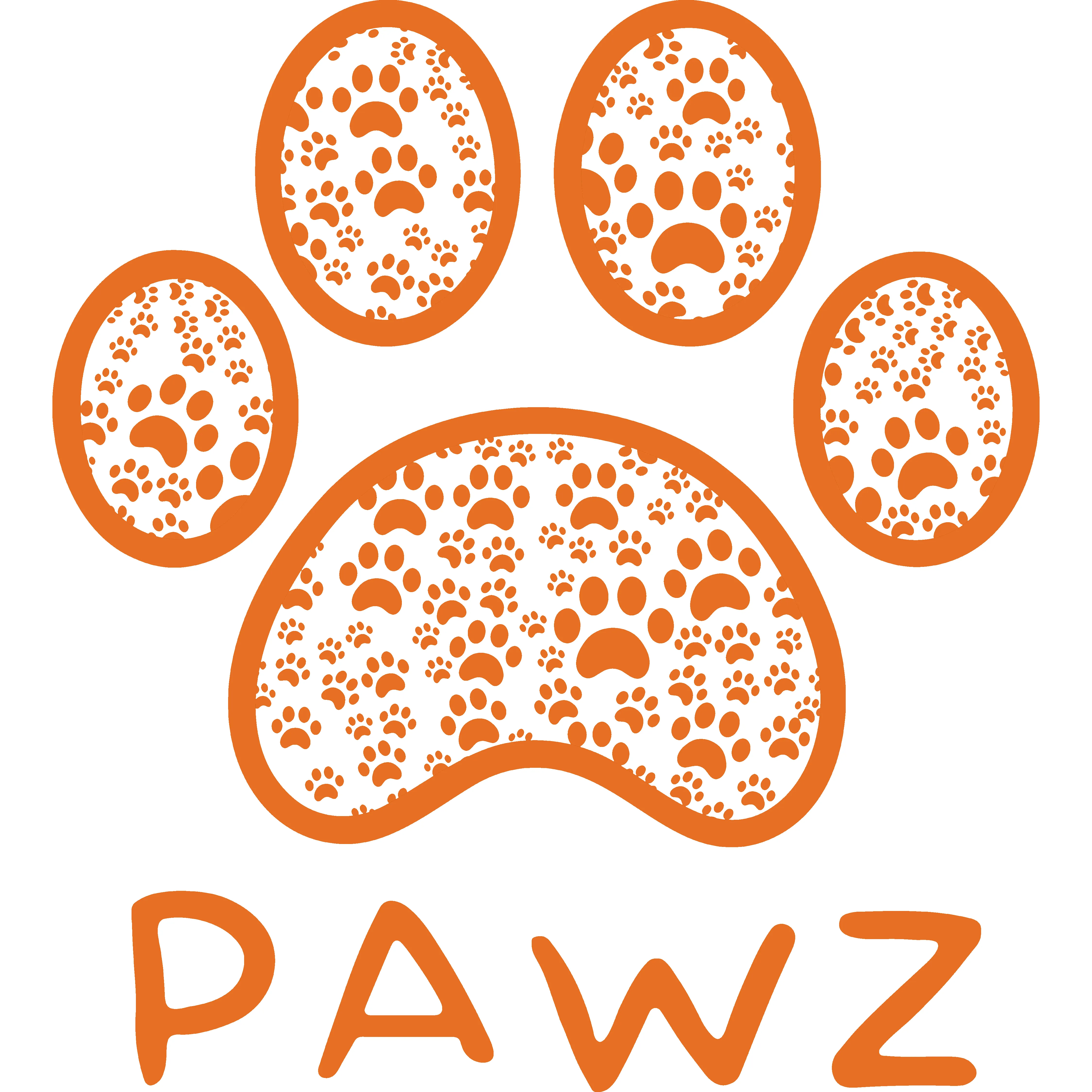 Paw Print Mosaic (Adult Hoodie) Super Sale sold by PAWZ product image thumbnail 3