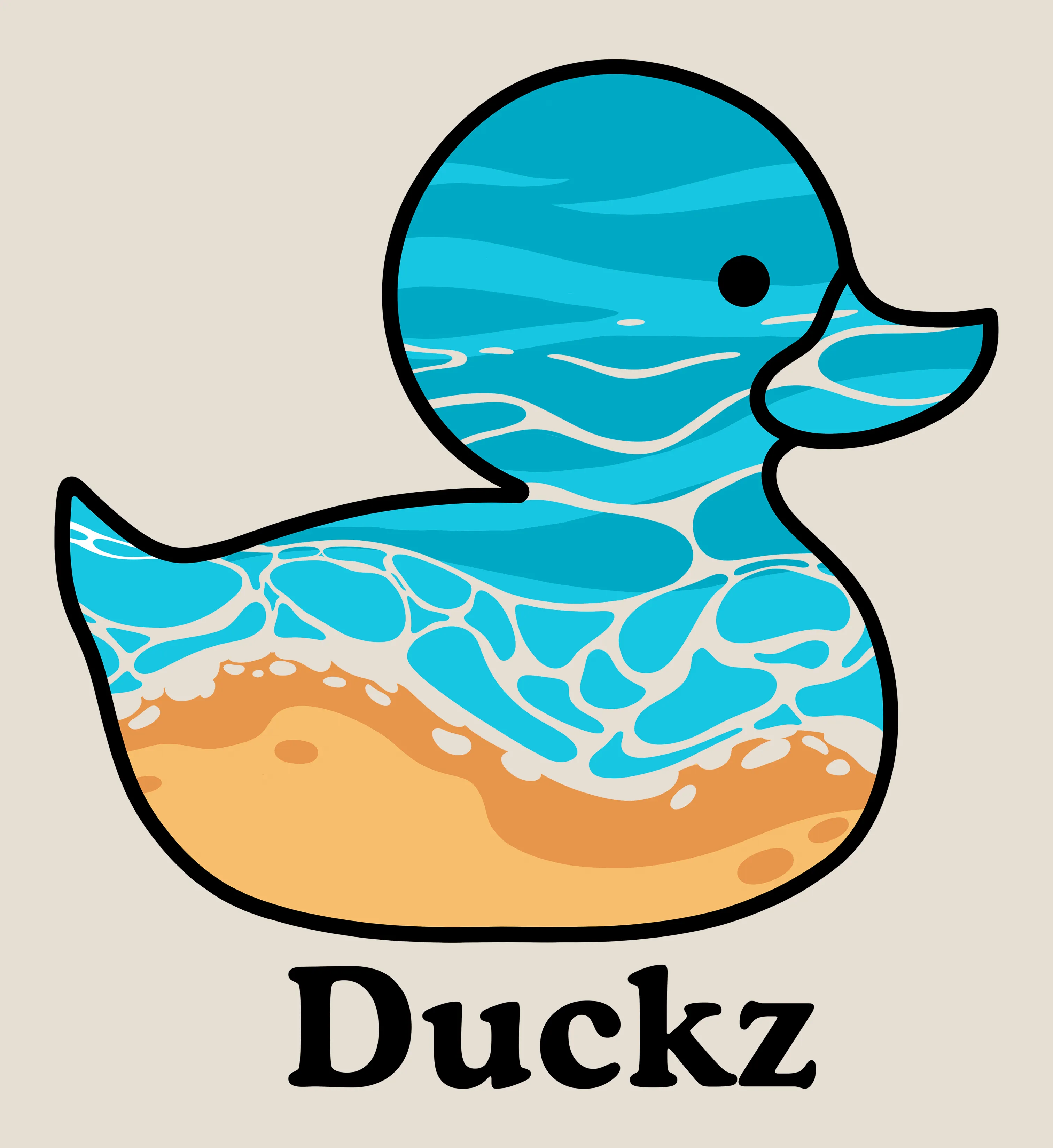 Mad Mallard (Adult Short Sleeve T-Shirt) sold by PAWZ product image thumbnail 3