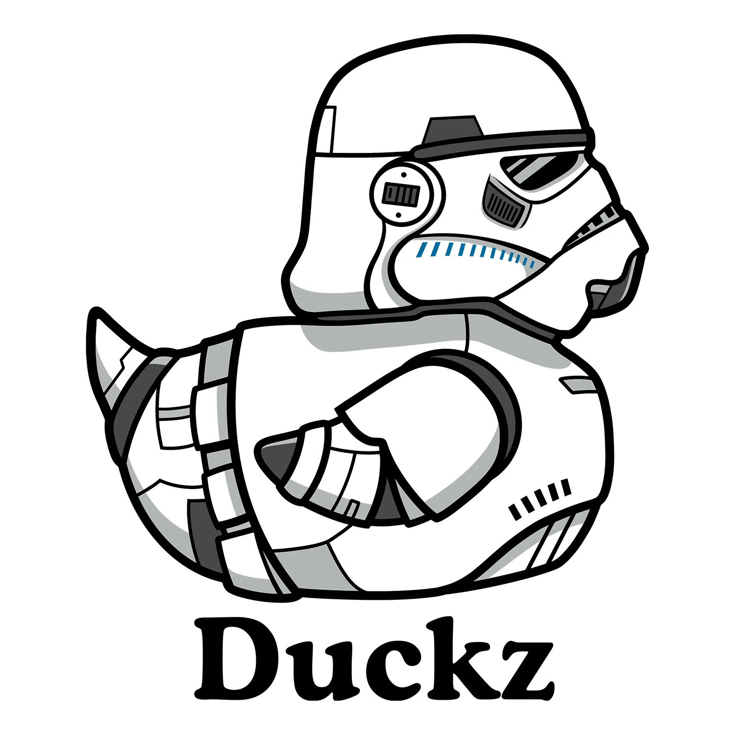 Duck Defender (Adult Short Sleeve T-Shirt) sold by PAWZ product image thumbnail 3