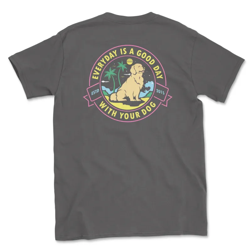 Everyday Is A Good Day (Adult Short Sleeve T-Shirt) sold by PAWZ