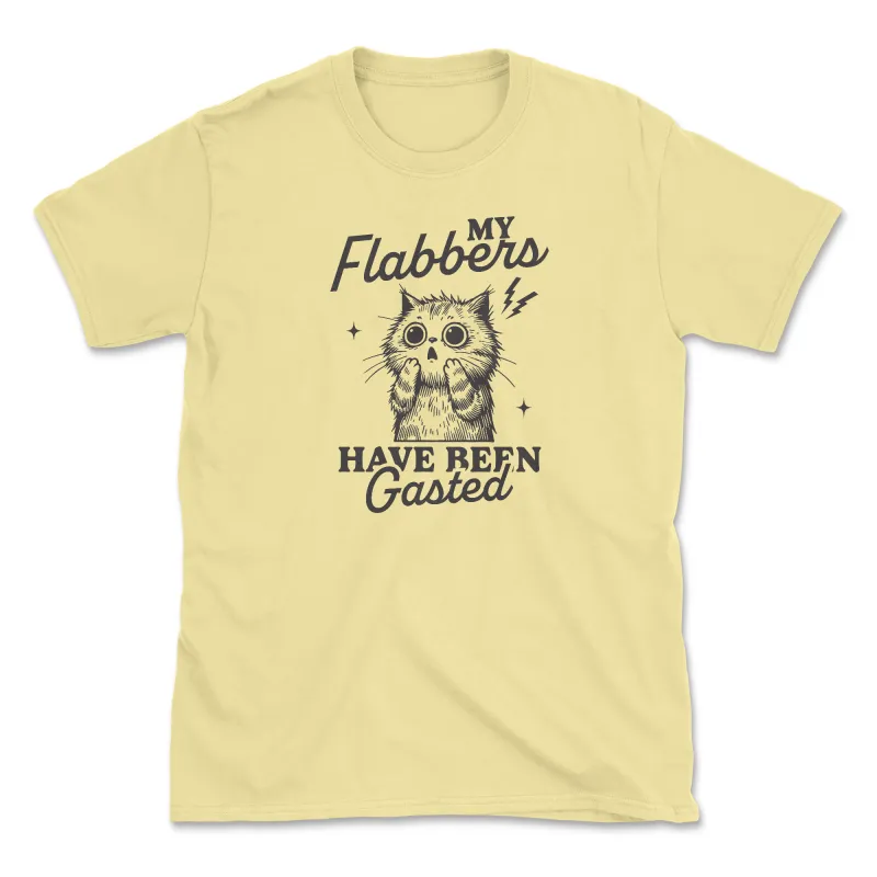 My Flabbers (Front Print) (Adult Short Sleeve T-Shirt) sold by PAWZ