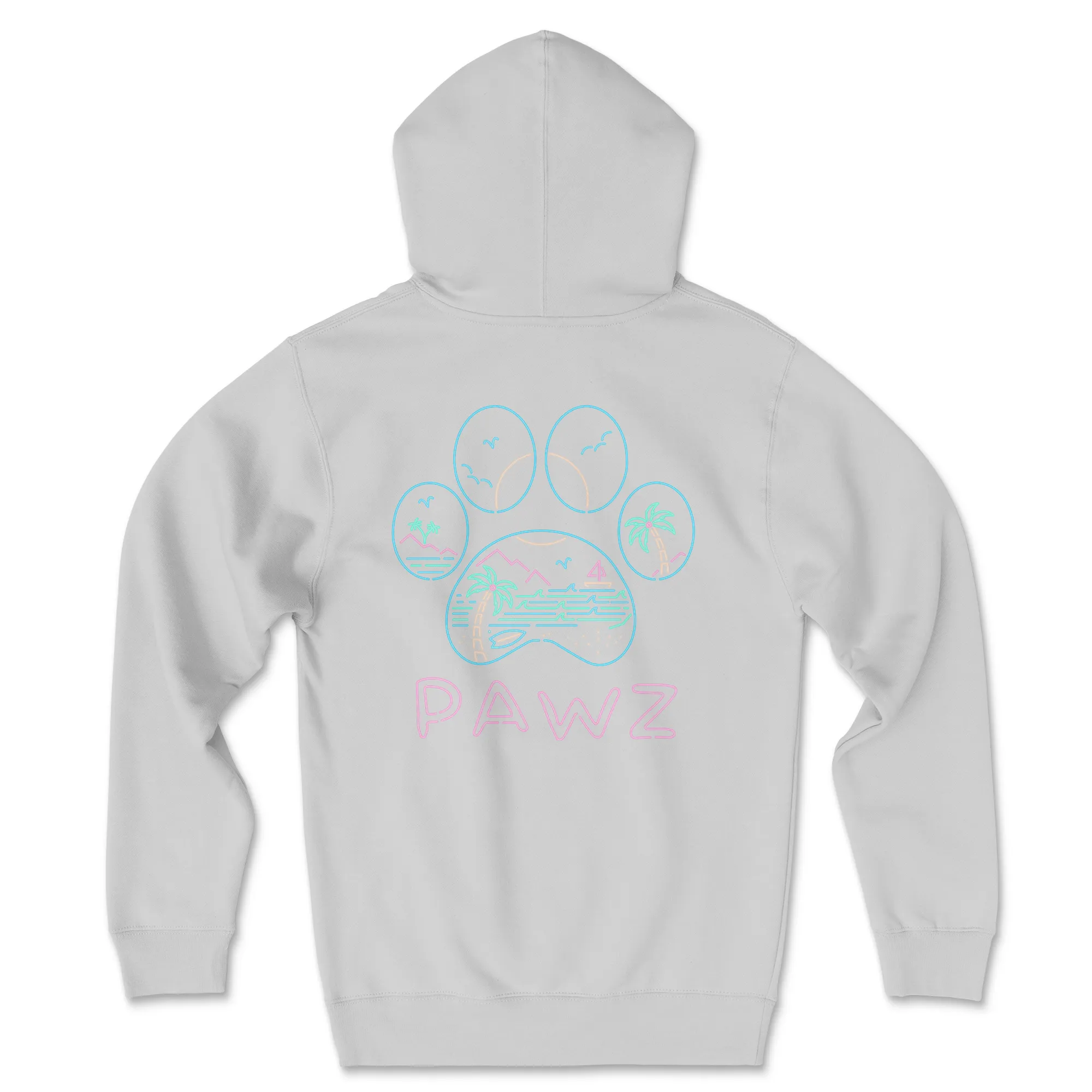Neon Beach - (Smoke) (Adult Hoodie) (Copy) sold by PAWZ