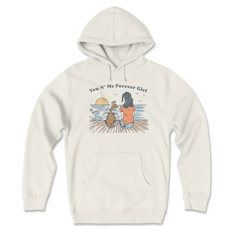 Forever Girl (Front Print) (Adult Hoodie) sold by PAWZ