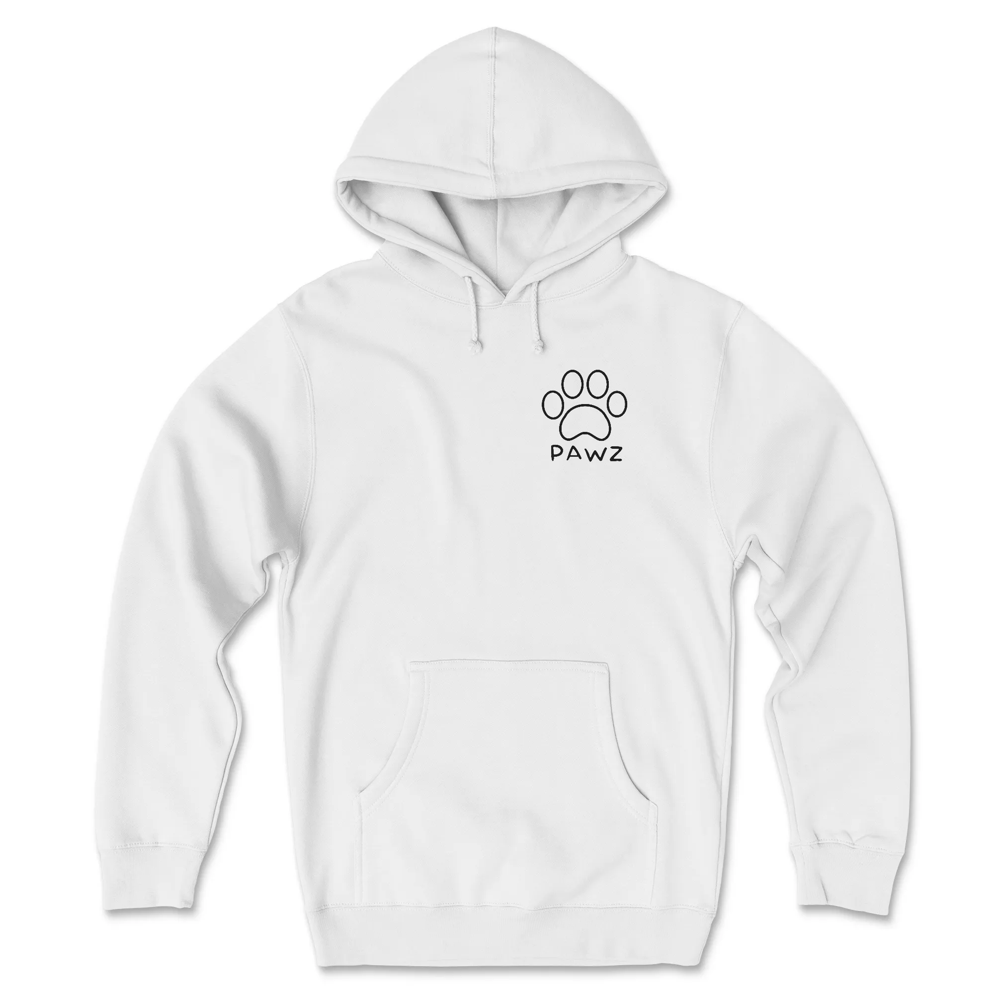 Love Story - White (Adult Hoodie) sold by PAWZ product image thumbnail 2