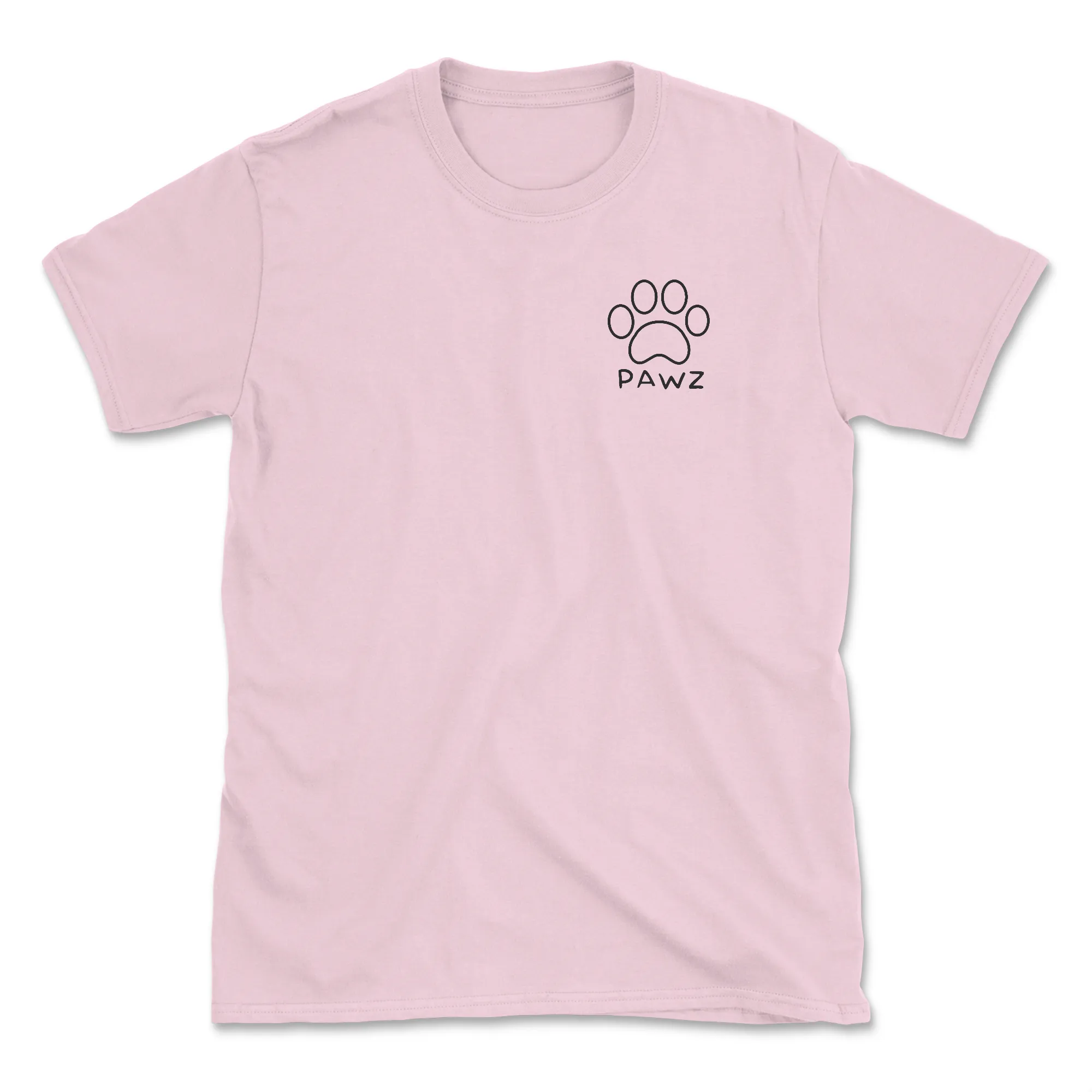 Love Story - (Light Pink) (Adult Short Sleeve T-Shirt) sold by PAWZ product image thumbnail 2