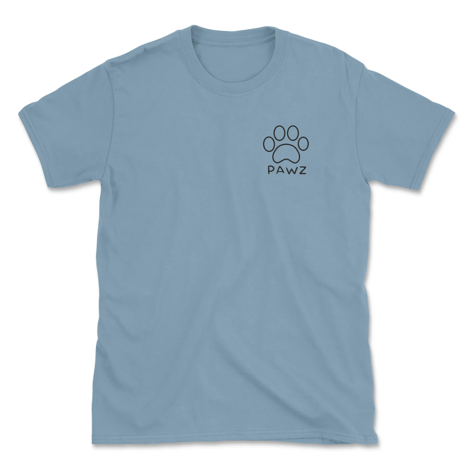 Balloon Buddy - (Stone Blue) (Adult Short Sleeve T-Shirt) sold by PAWZ product image thumbnail 2
