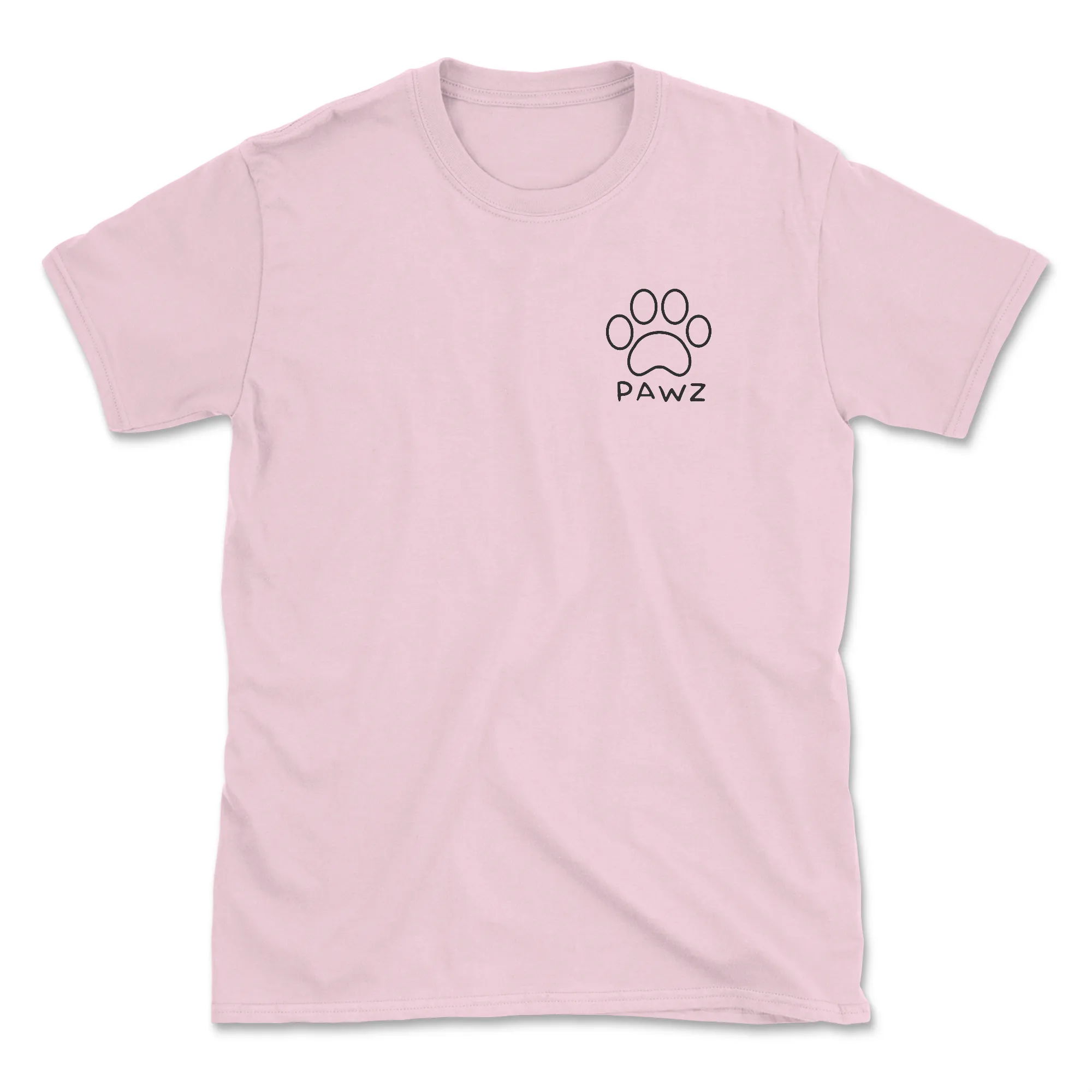Balloon Buddy - (Light Pink) (Adult Short Sleeve T-Shirt) sold by PAWZ product image thumbnail 2