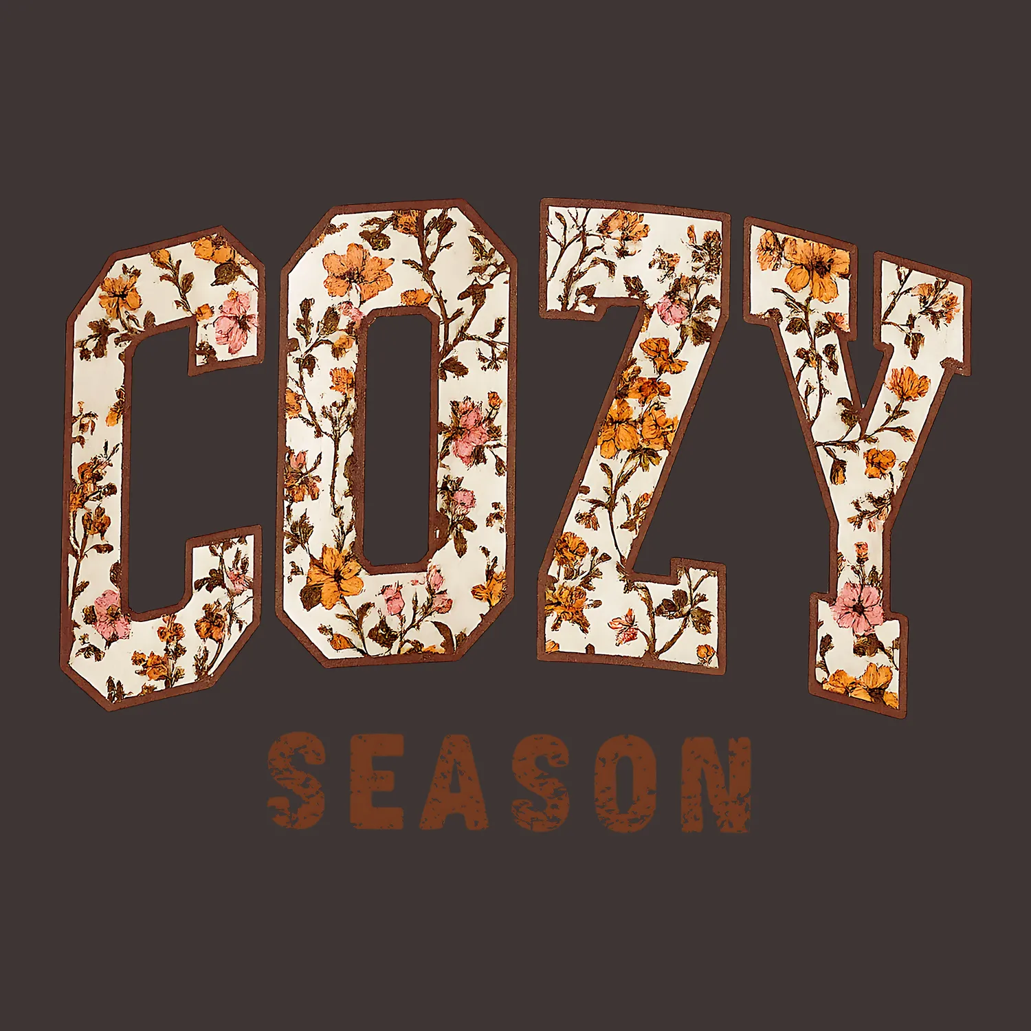 Cozy Season (Front Print) (Adult Short Sleeve T-Shirt) sold by PAWZ product image thumbnail 2