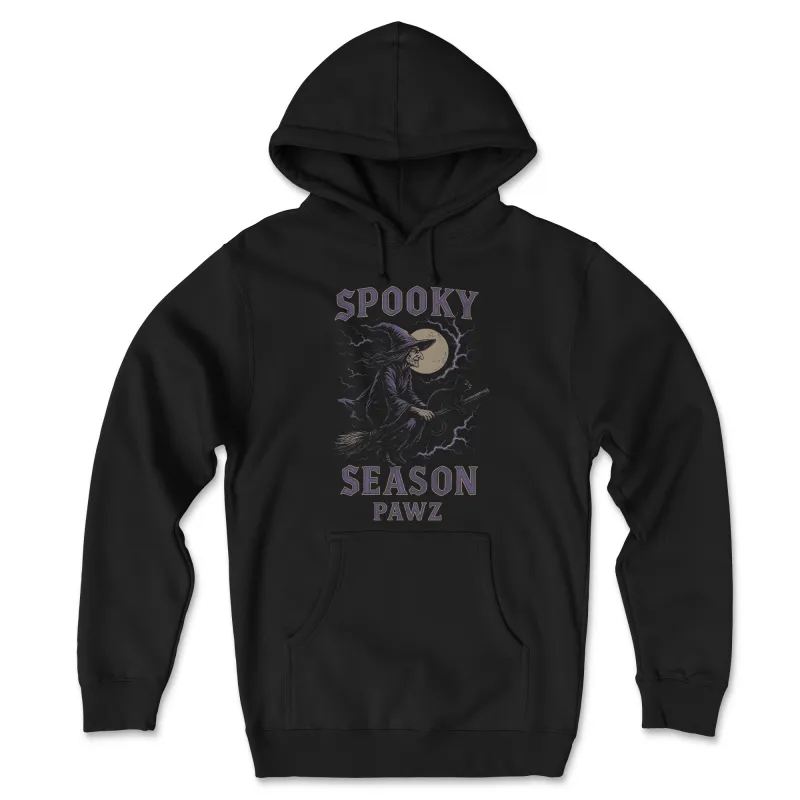 Spooky Season Witch (Front Print) (Adult Hoodie) sold by PAWZ