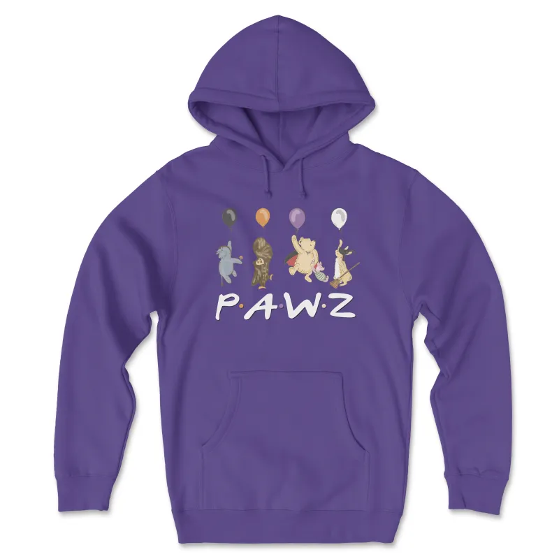 Forever Friends (Purple) (Front Print) (Adult Hoodie) sold by PAWZ
