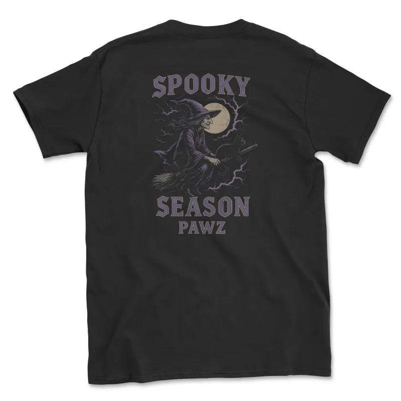 Spooky Season Witch (Adult Short Sleeve T-Shirt) sold by PAWZ