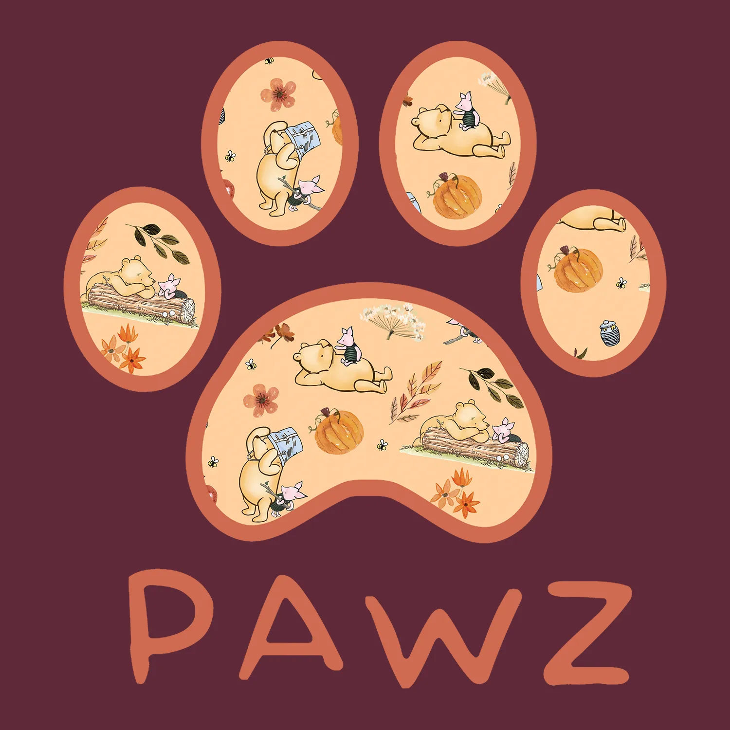 Harvest Hugs (Adult Short Sleeve T-Shirt) sold by PAWZ product image thumbnail 3
