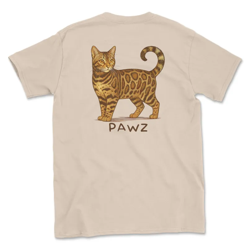 Bengal (Adult Short Sleeve T-Shirt) sold by PAWZ
