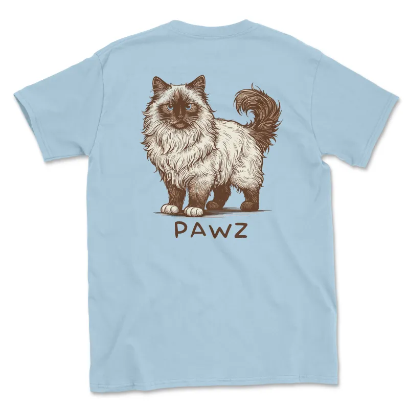 Ragdoll (Adult Short Sleeve T-Shirt) sold by PAWZ