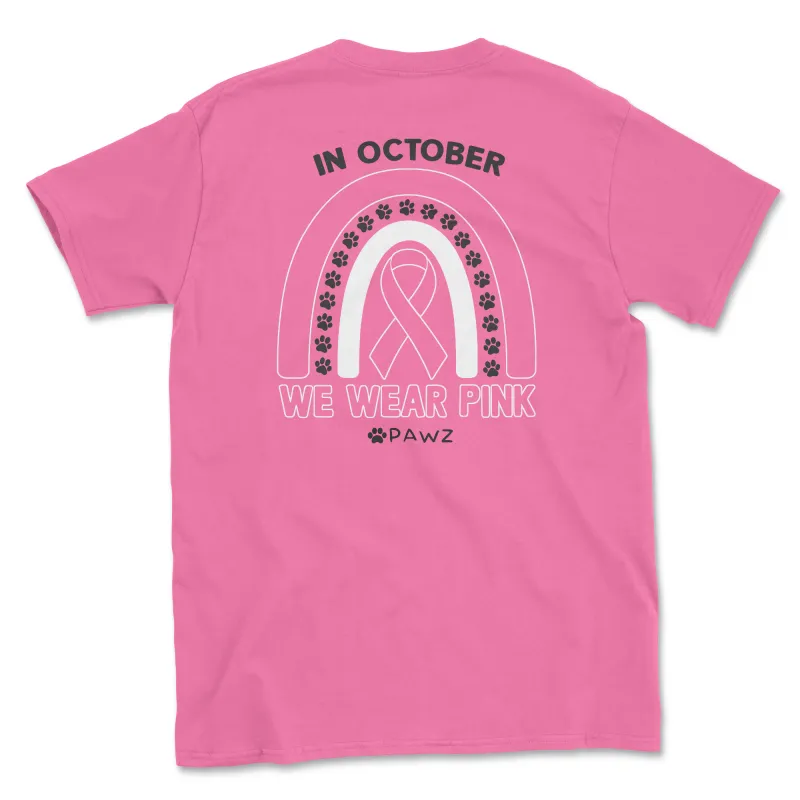 We Wear Pink (Adult Short Sleeve T-Shirt) sold by PAWZ