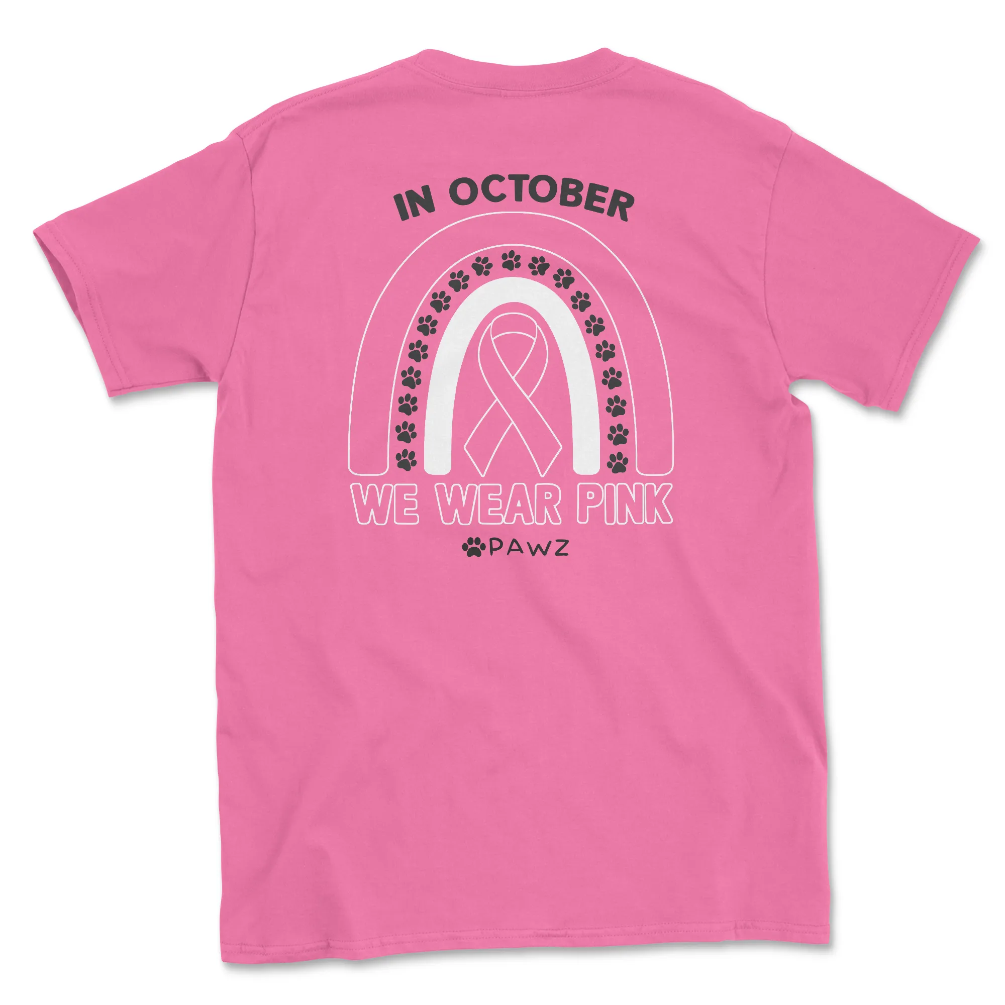 We Wear Pink (Adult Short Sleeve T-Shirt) sold by PAWZ