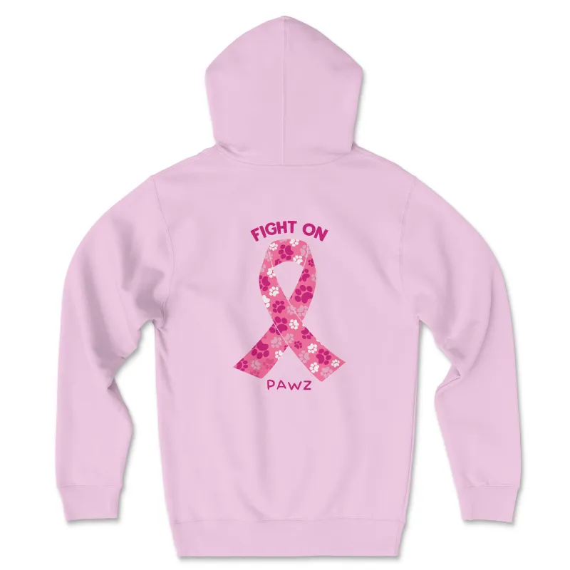 Fight On Ribbon (Adult Hoodie) sold by PAWZ