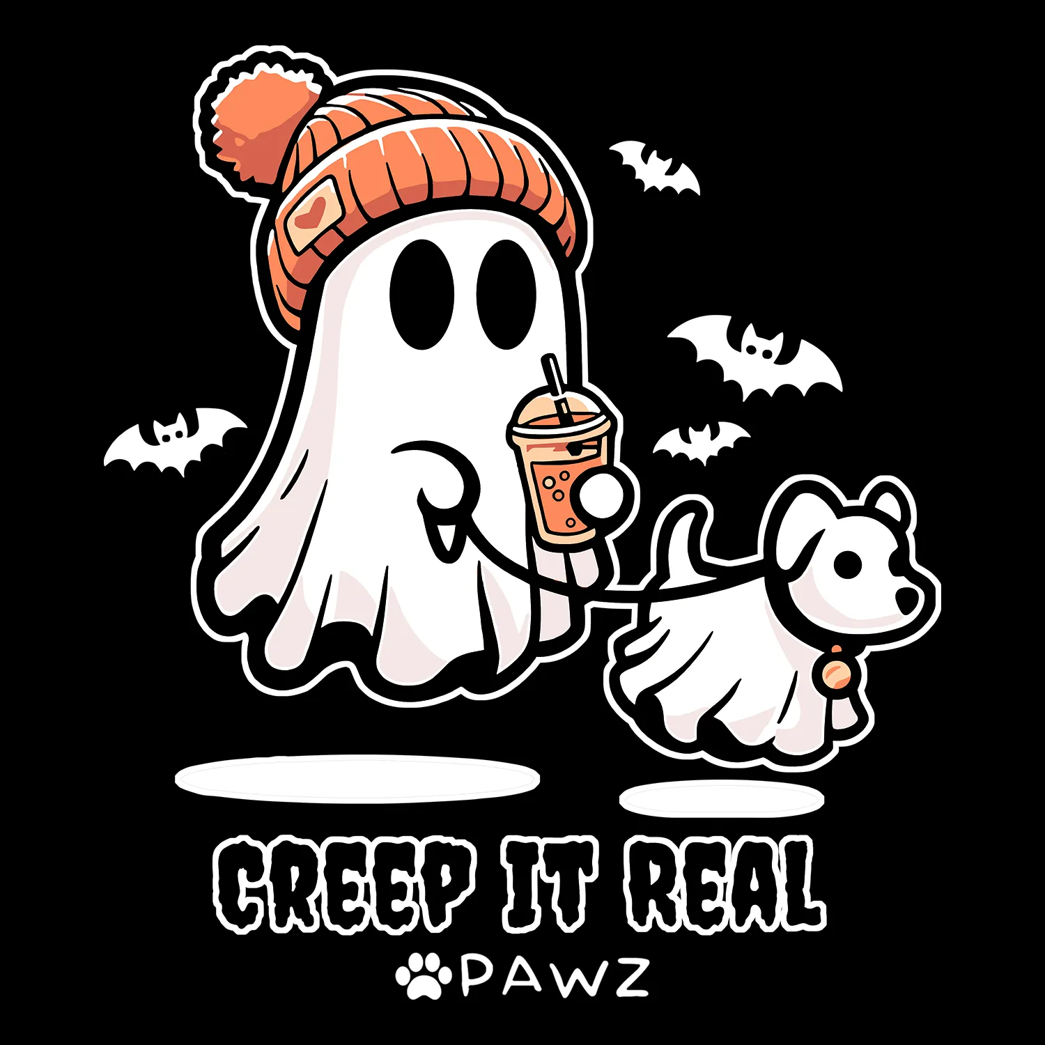 Creep It Real (Back Print) (Adult Hoodie) sold by PAWZ product image thumbnail 3