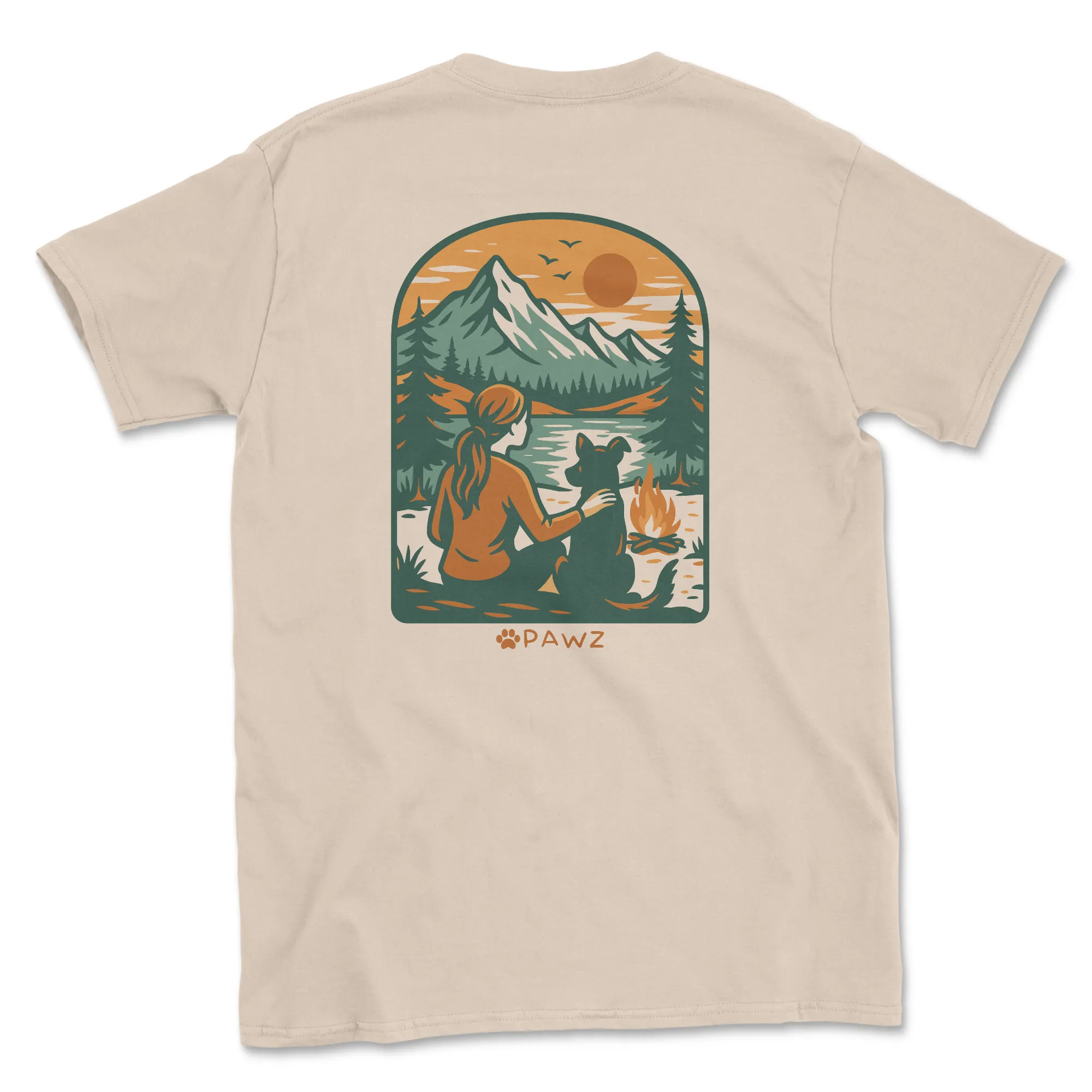 Mountain Adventure (Adult Short Sleeve T-Shirt) sold by PAWZ