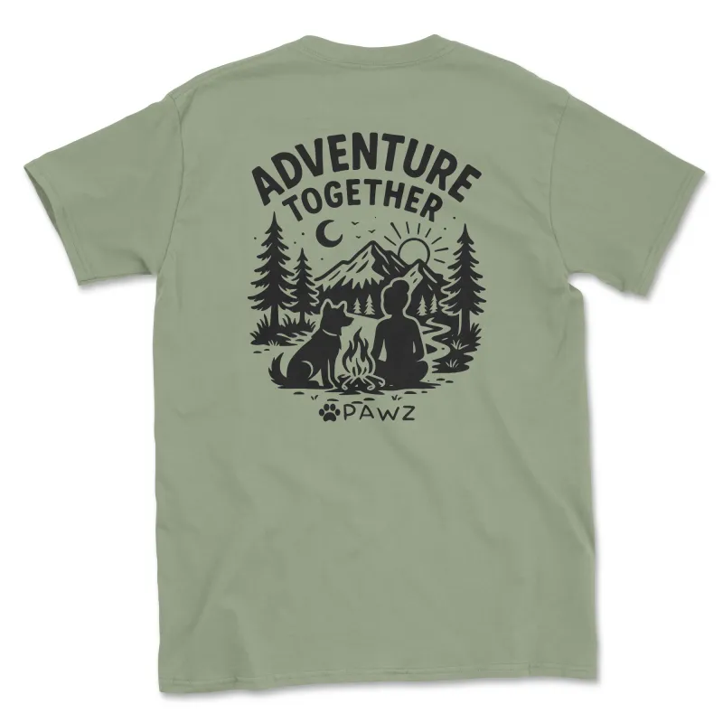 Adventure Together (Adult Short Sleeve T-Shirt) sold by PAWZ
